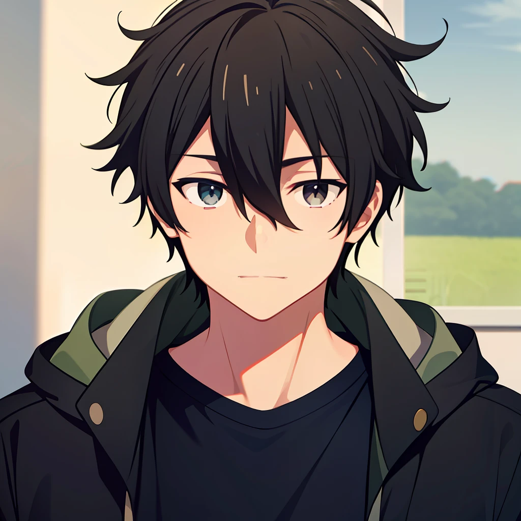 masterpiece, best quality, high quality, 1boy, solo, male focus, looking at viewer, upper body, ogata_shuu