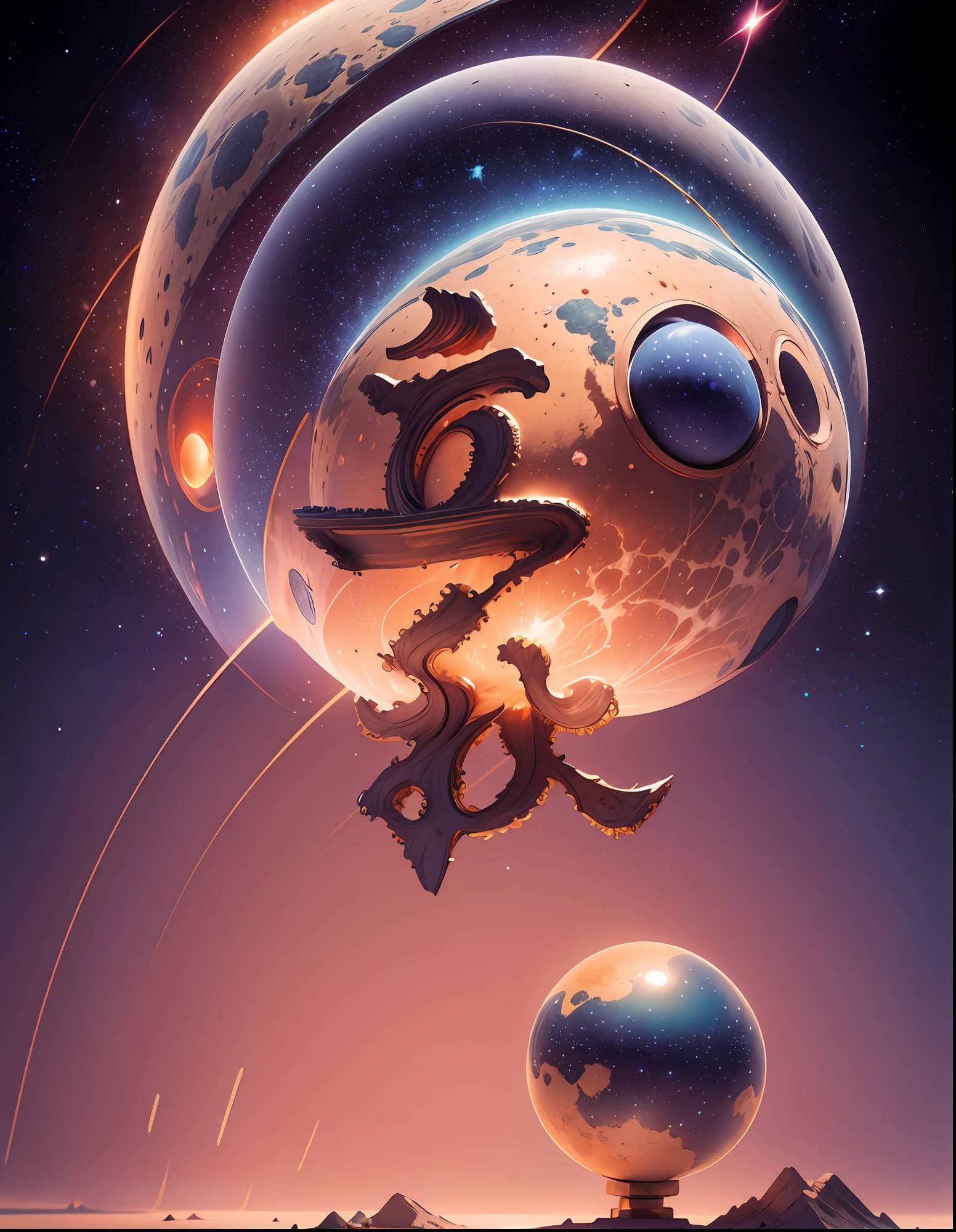 realistic, (best quality, masterpiece:1.3), golden rose ,soul card, line, light particles, no humans,