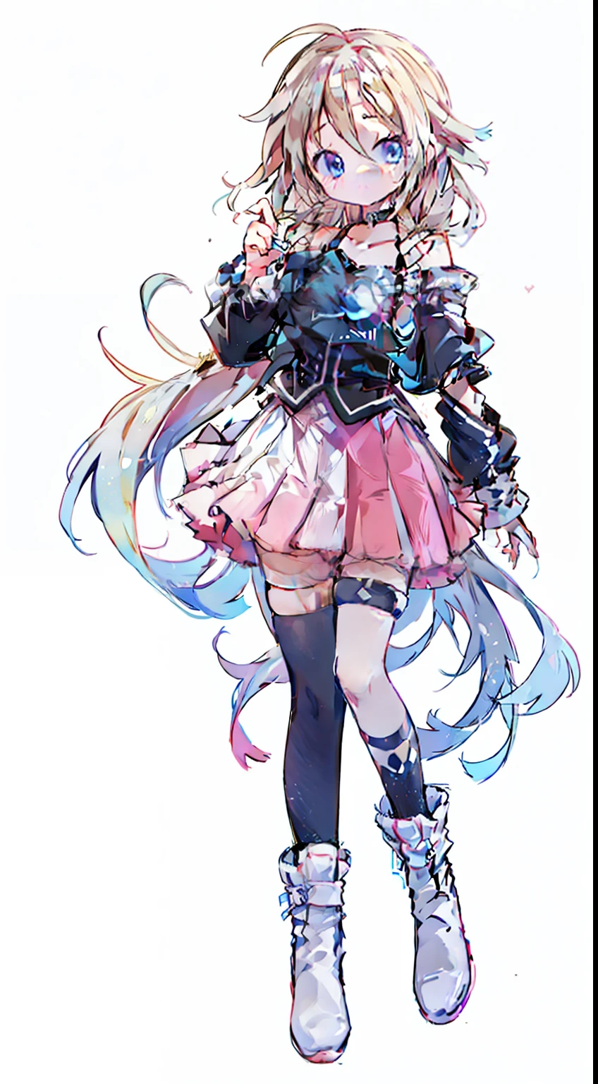 Standing picture、full body Esbian、cute little、masterpiece、top-quality、Top image quality、ela (VOCALOID)