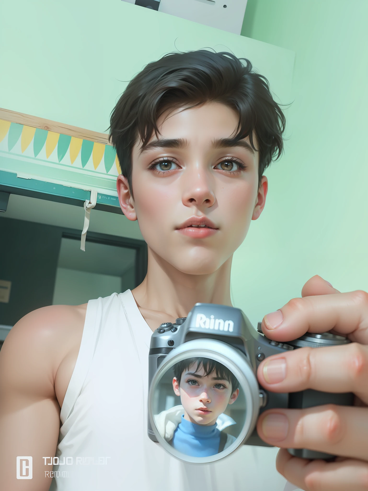 ULTRA REALISTIC BOY WITH CAMERA