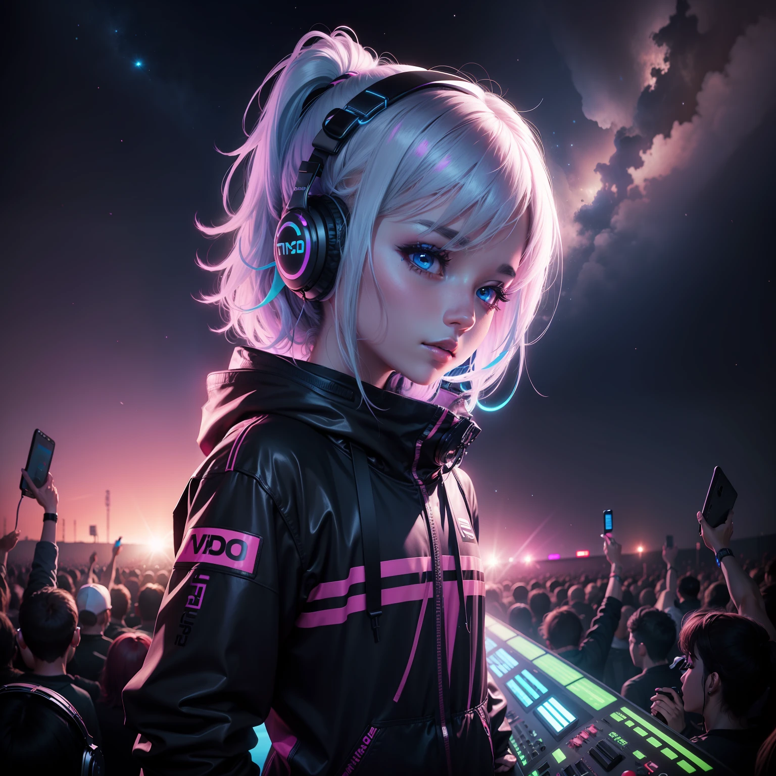 music The End of the Universe EDM Neon