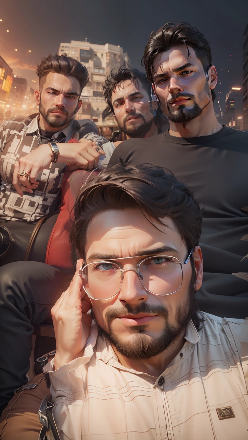 3D, portrait, original face