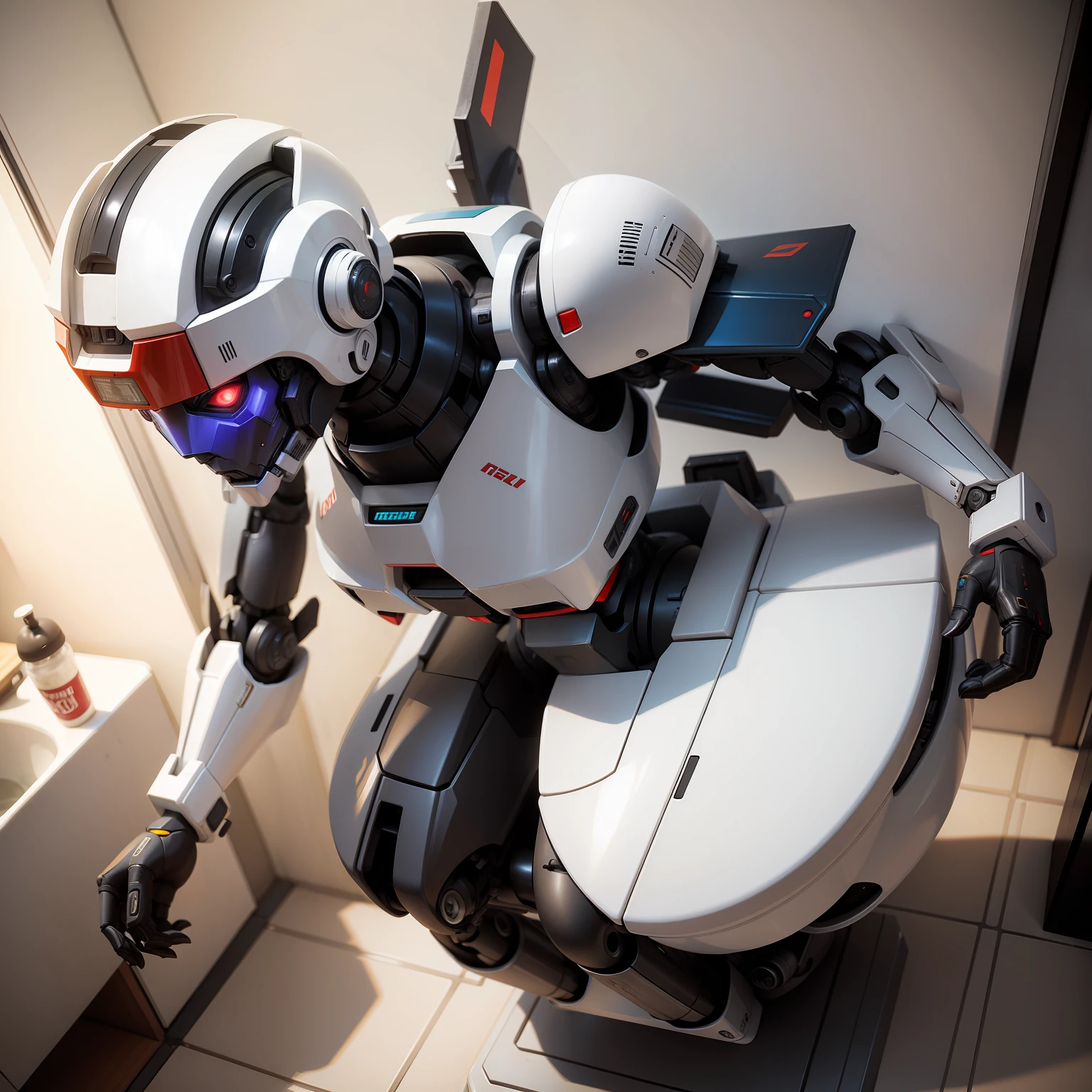 Toilet head,Humanoid body,Mecha styling