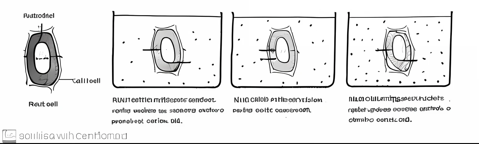 a drawing of a diagram of a cell phone showing the process of cell phone, water caustics, cellular structures, liquid that has a viscous, cellular, membrane, scientific, cell animation, cells, water caustics, cell journal, cell biology, what stable diffusion looks like, botanic, viscous liquid, soft diffusion, solid, water particles, make it as same as the image, all lines straight, 4k quality