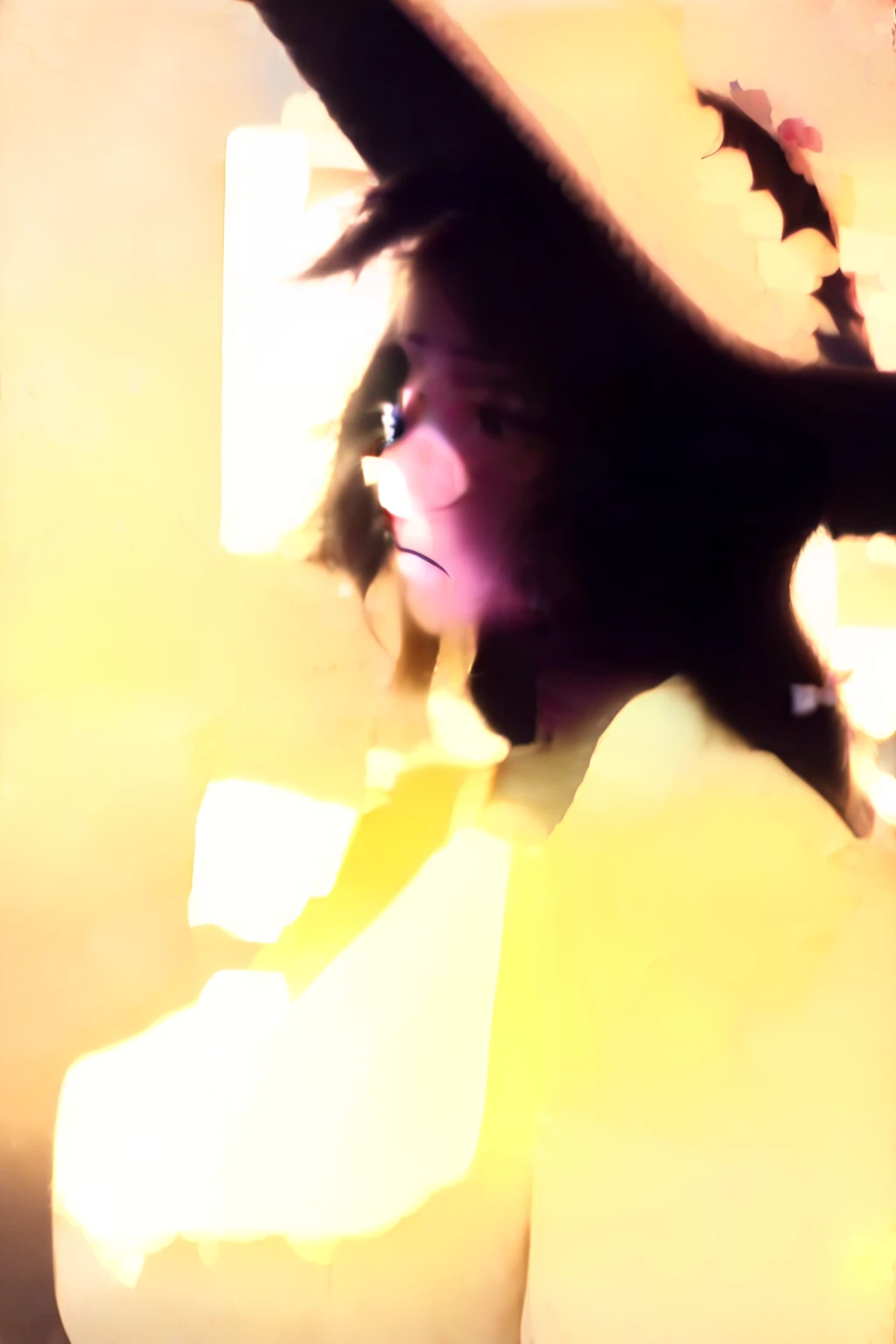 (extreme close up:1.5), (face focus:2),(Style of ???? ???:1.5),
((side face:2)),(1girl surrounded by soft_light:1.5), (backlighting:1.8), (lighting),(flowing fabric:1.3), ((Floral_summer_dress:1.5),(Straw_hat:1.3)),
(masterpiece), realistic, HDR, highly detailed, 8k, raw photo,
ambient occlusion, natural, harmonious composition, warm tones, fine art photography,