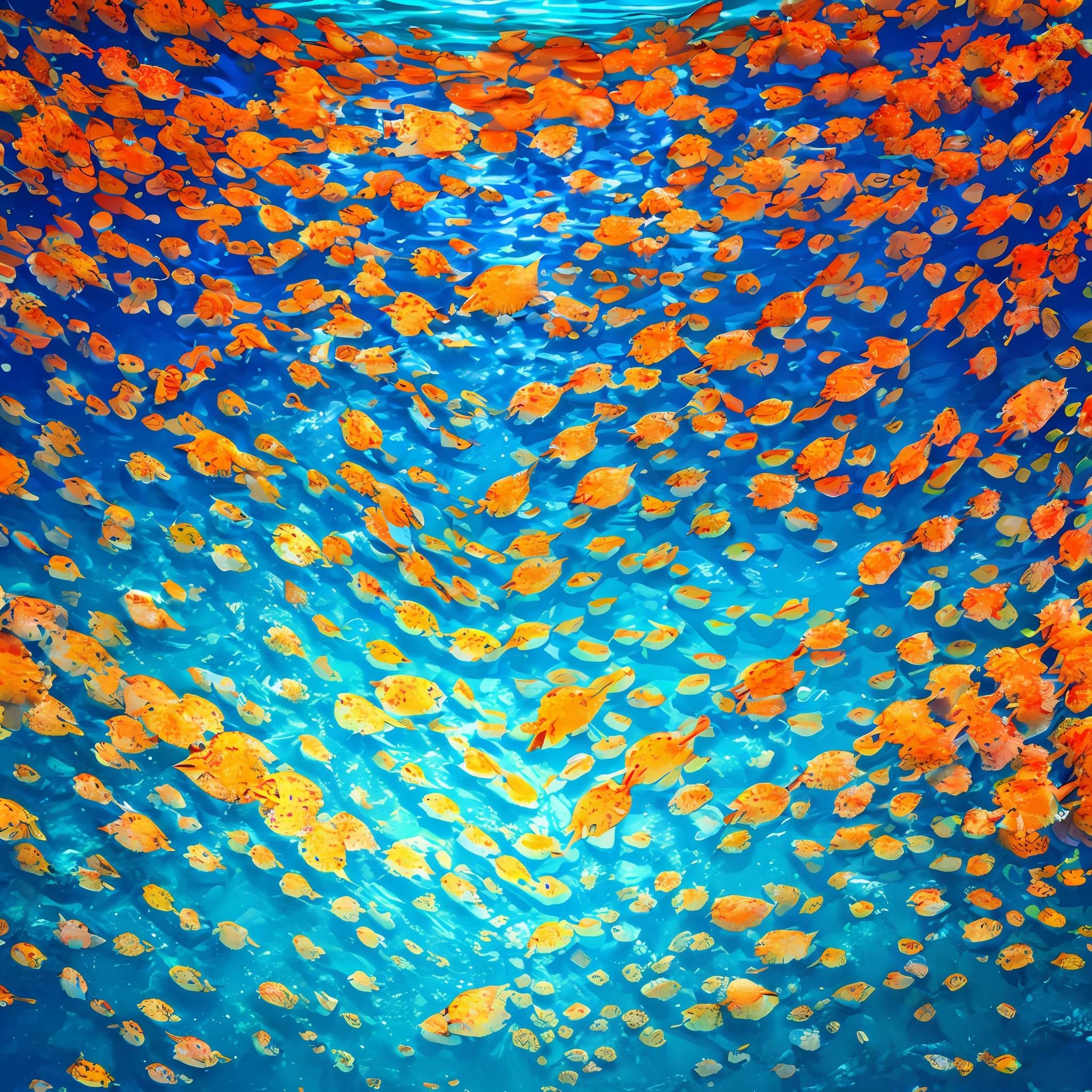 Giants under the sea,under the water