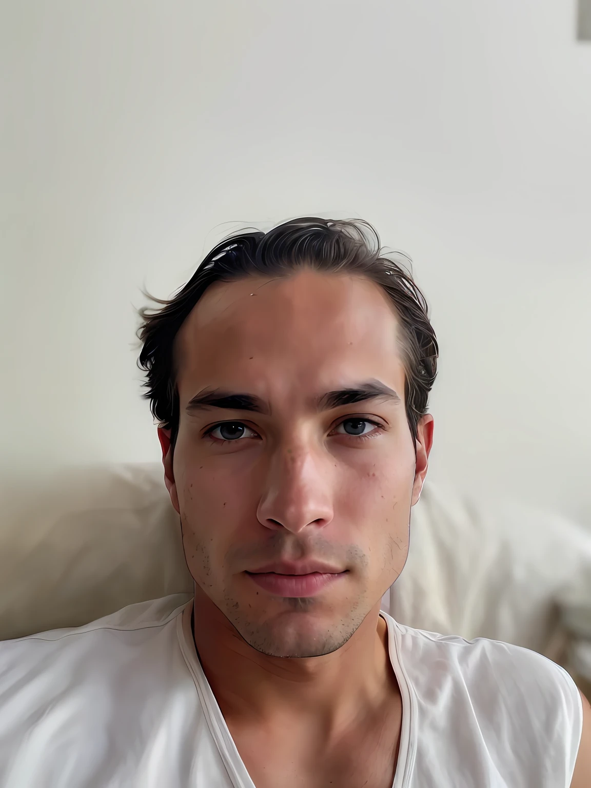 world press photo winner, (award-winning photography:1.3), (modern American man, beautiful face, young man, American skin tone, typical American male features:1.4), (very sharp photo:1.1), (8k, RAW photo, best quality:1.3), (realistic, photo-realistic, feminine, modest clothes:1.1), Craggy mountain range, rocky terrain, dramatic peaks, cold, challenging, inspiring, Portait of a (beautiful typical modern American man outdoors:1.5), analog style (look at viewer:1.2) (skin texture) (film grain:1.3), (warm hue, warm tone:1.2), close up, cinematic light, sidelighting, ultra high res, best shadow, RAW, upper body, wearing pullover, Microgeometry, skin elasticity, light scattering through hair, ambient occlusion, multi-layer skin shading, facial muscle simulation, iris and pupil rendering, advanced color grading