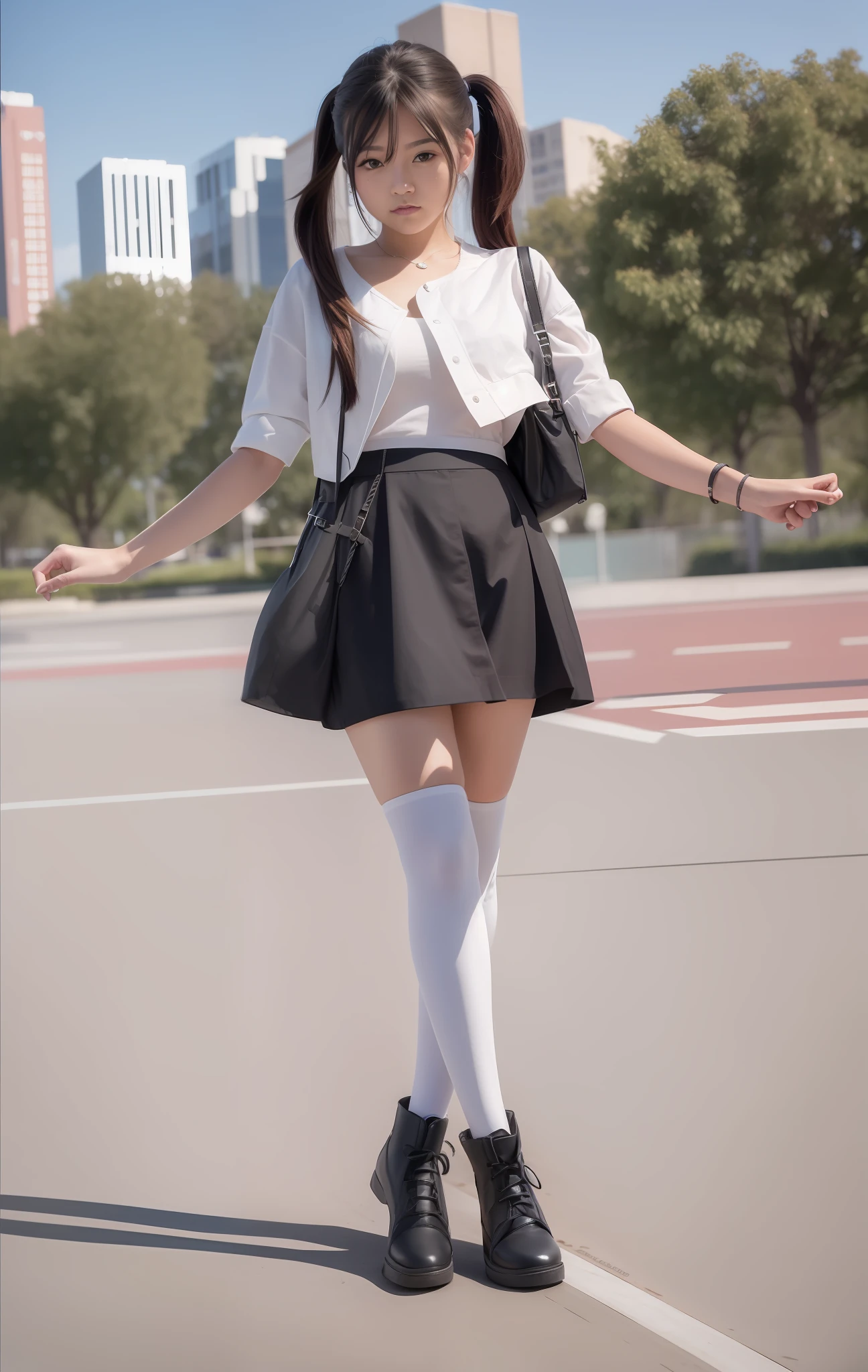 (best qualtiy,8k,32k,tmasterpiece,UHD:1.2),(pony tails:1.3)