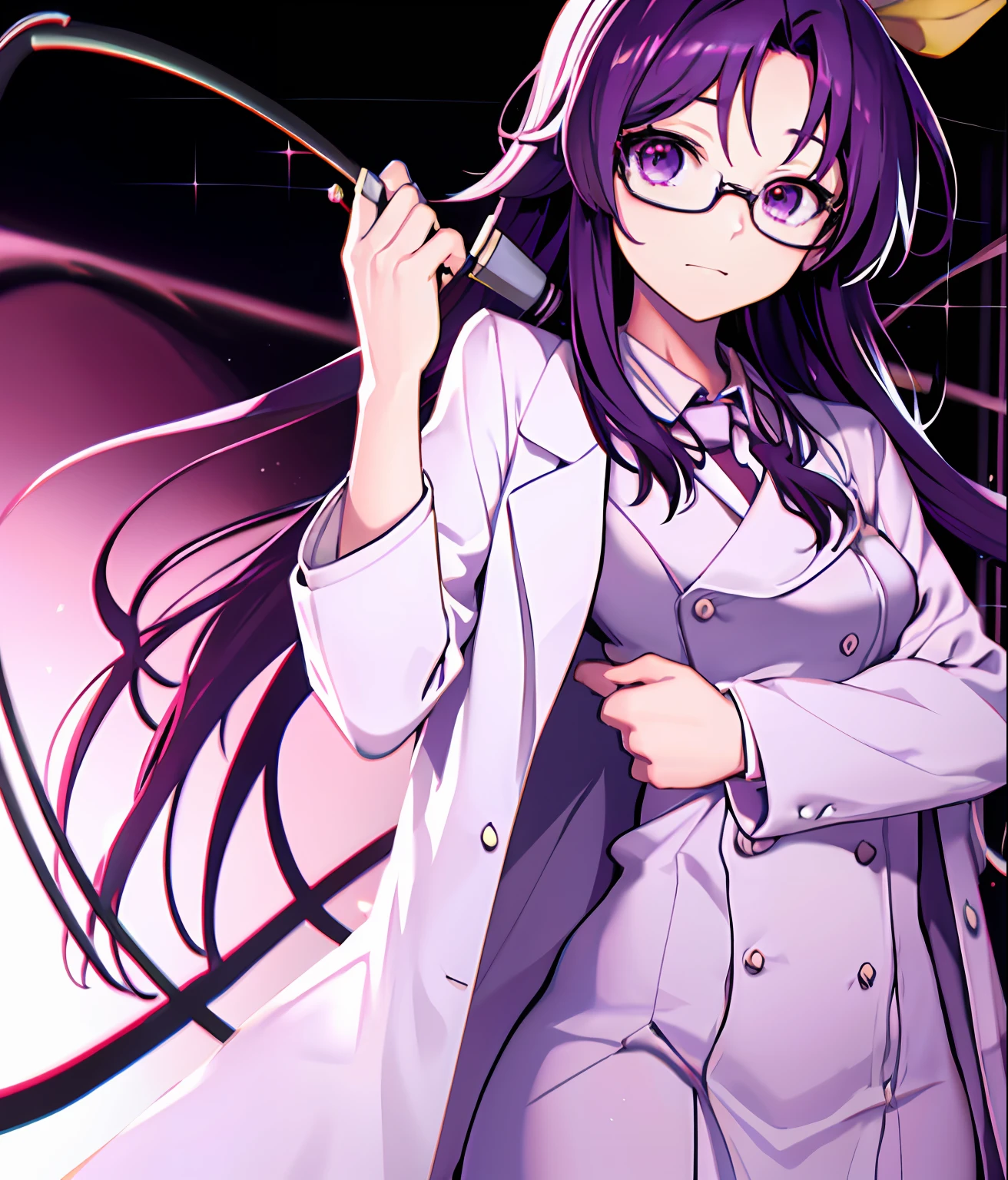 Rikako Asakura experimenting, masutepiece, Fine detail, 4K, 8K, 12K, Solo, Solo, Beautiful Girl, caucasian female, Science Lab