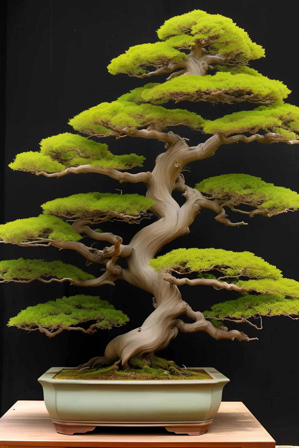 High-end atmospheric bonsai old age