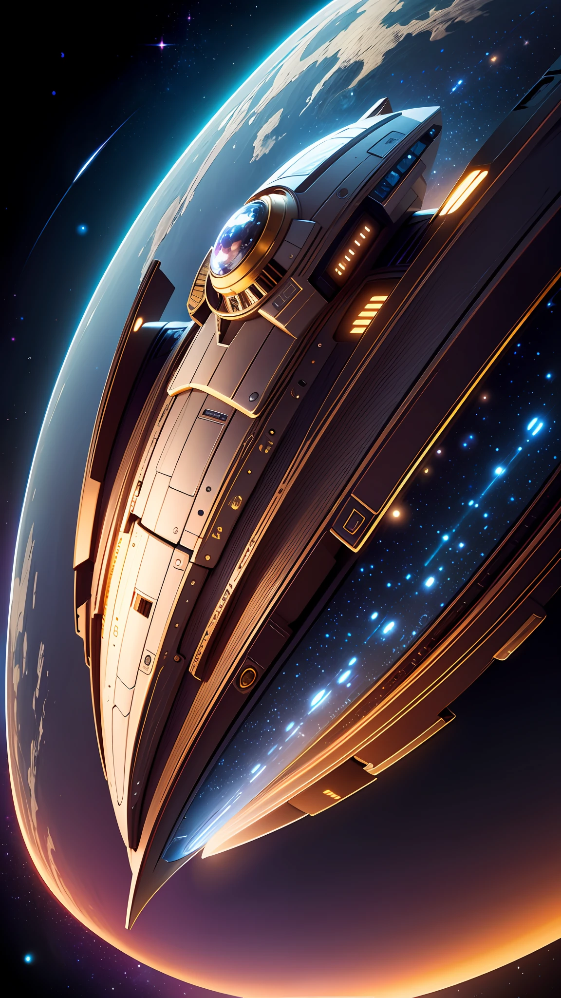 spaceship, universe, galaxy, earth,
(masterpiece:1,2), best quality, masterpiece, highres, original, extremely detailed wallpaper, perfect lighting,(extremely detailed CG:1.2), vibrant details