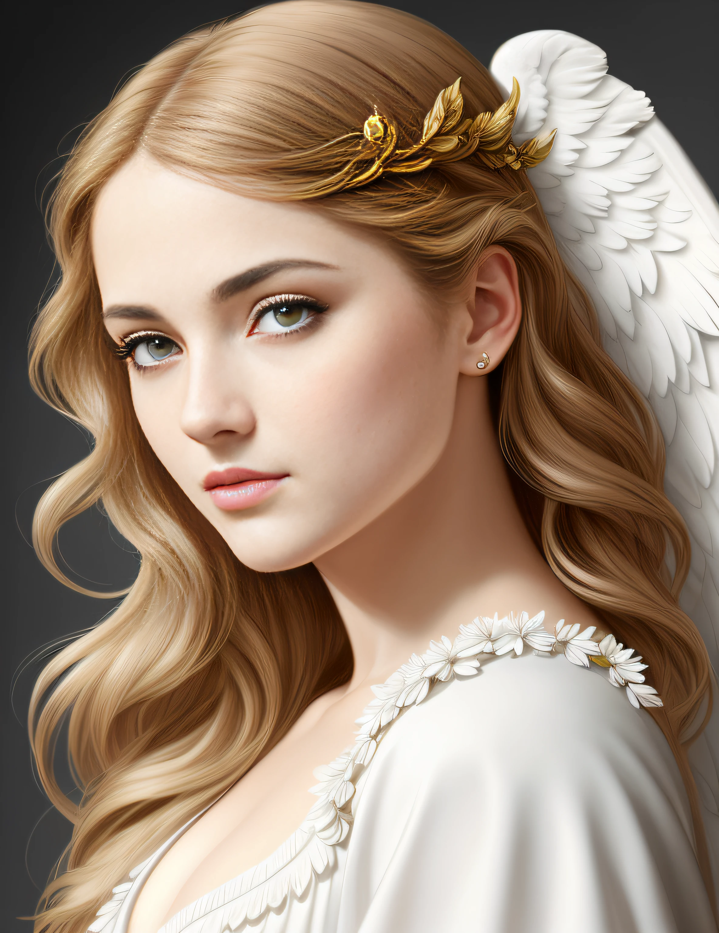 the perfect human model cute angelic woman posing, perfect face, perfect eyes, perfect expression, Greek goddess Artemis, Greek goddess, Greek mythology, mythological inspiration, accurate details, by peter Paul Rubens, peter Paul Rubens style, baroque art, detailed face, fantasy, dramatic, intricate, elegant, highly detailed, digital painting, art station, concept art, smooth, sharp focus, illustration, art by Gustave doer, octane render, 4k