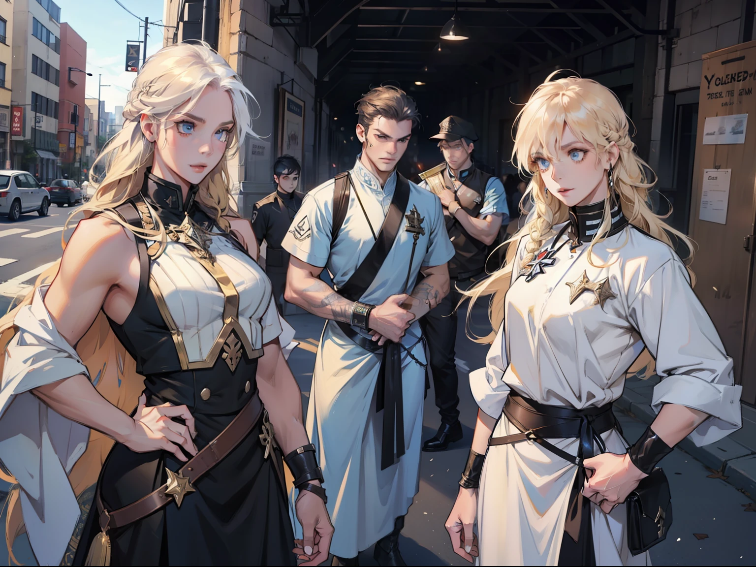 A group of Valkyrie gods are on the way