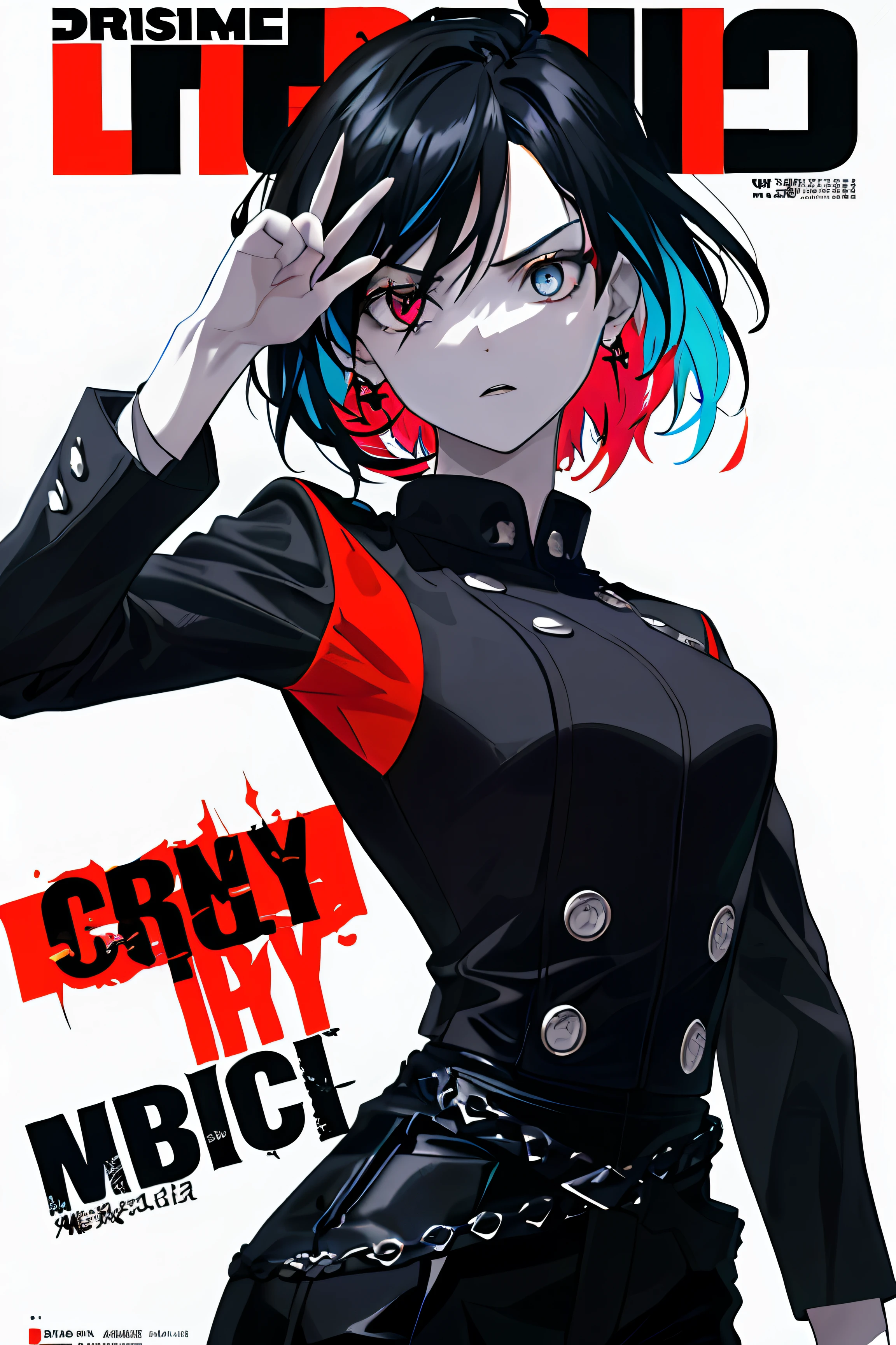 ((((dramatic))), (((gritty))), (((intense))) film poster featuring a young woman as the central character. She stands confidently in the center of the poster, wearing a stylish and edgy outfit, with a determined expression on her face. The background is dark and gritty, with a sense of danger and intensity. The text is bold and attention-grabbing, with a catchy tagline that adds to the overall feeling of drama and excitement. The color palette is mainly dark with splashes of vibrant colors, giving the poster a dynamic and visually striking appearance,tachi-e
(magazine:1.3), (cover-style:1.3), fashionable, woman, vibrant, outfit, posing, front, colorful, dynamic, background, elements, confident, expression, holding, statement, accessory, majestic, coiled, around, touch, scene, text, cover, bold, attention-grabbing, title, stylish, font, catchy, headline, larger, striking, modern, trendy, focus, fashion,