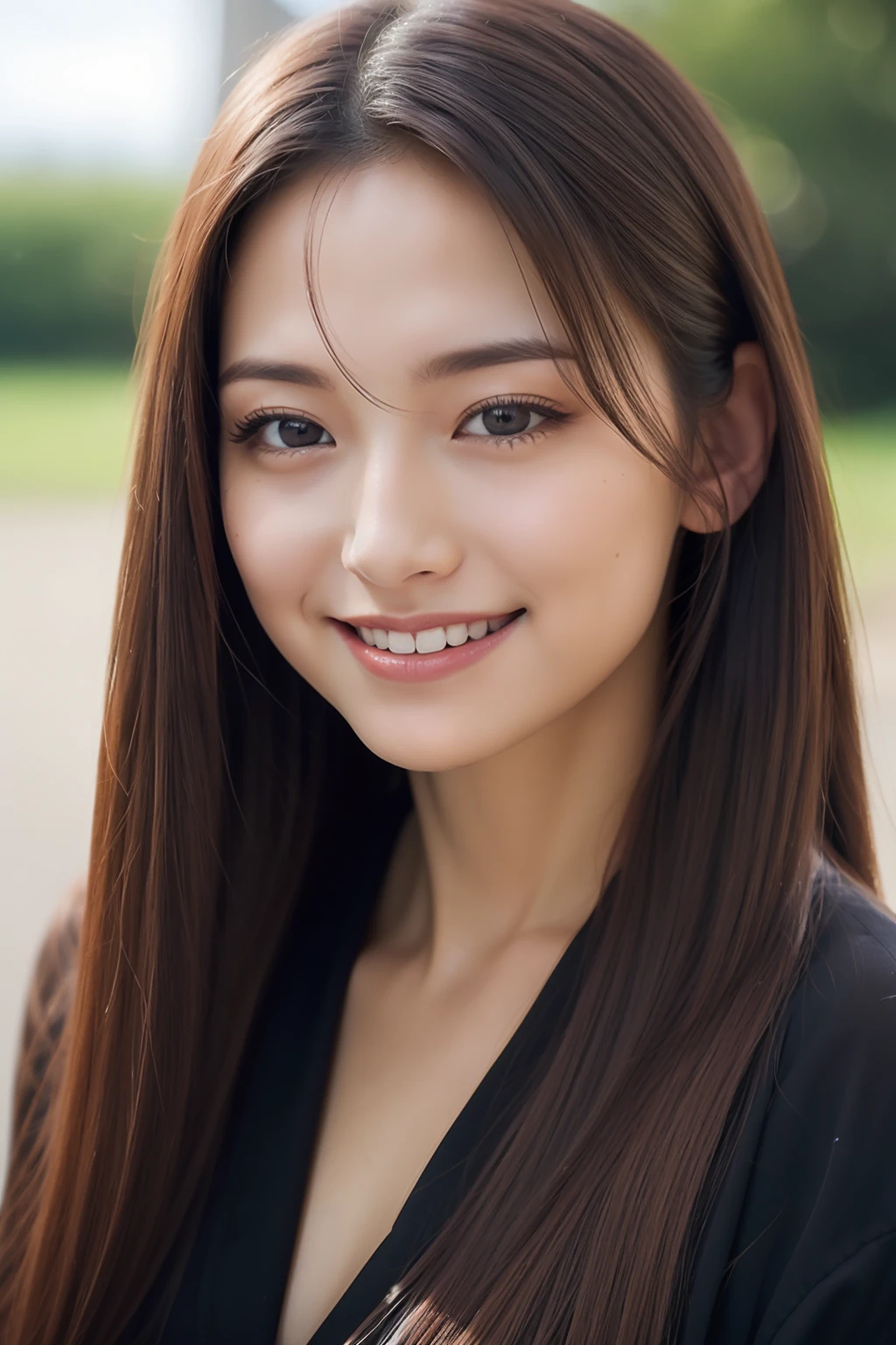 Beautuful Women、perm、Focus on the eyes、A smile、ssex、police