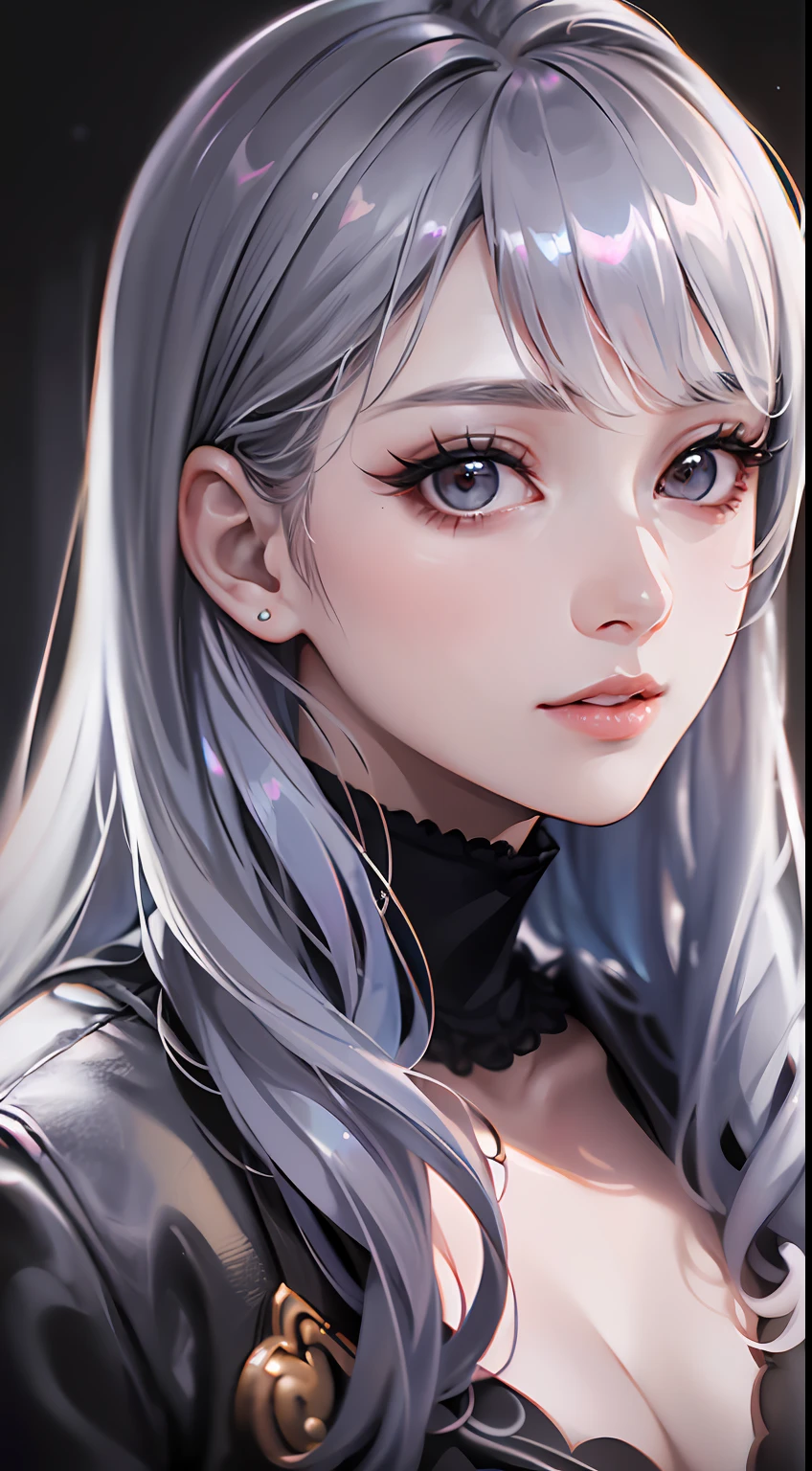 (8k, RAW photo, photorealistic: 1.25), (lip gloss, eyelashes, glossy face, glossy skin, top quality, ultra high resolution, depth of field, chromatic aberration, caustics, wide lighting, natural shading, kpop idol) gentle and goddess-like happiness,,, mans, staring at the viewer with the whole body