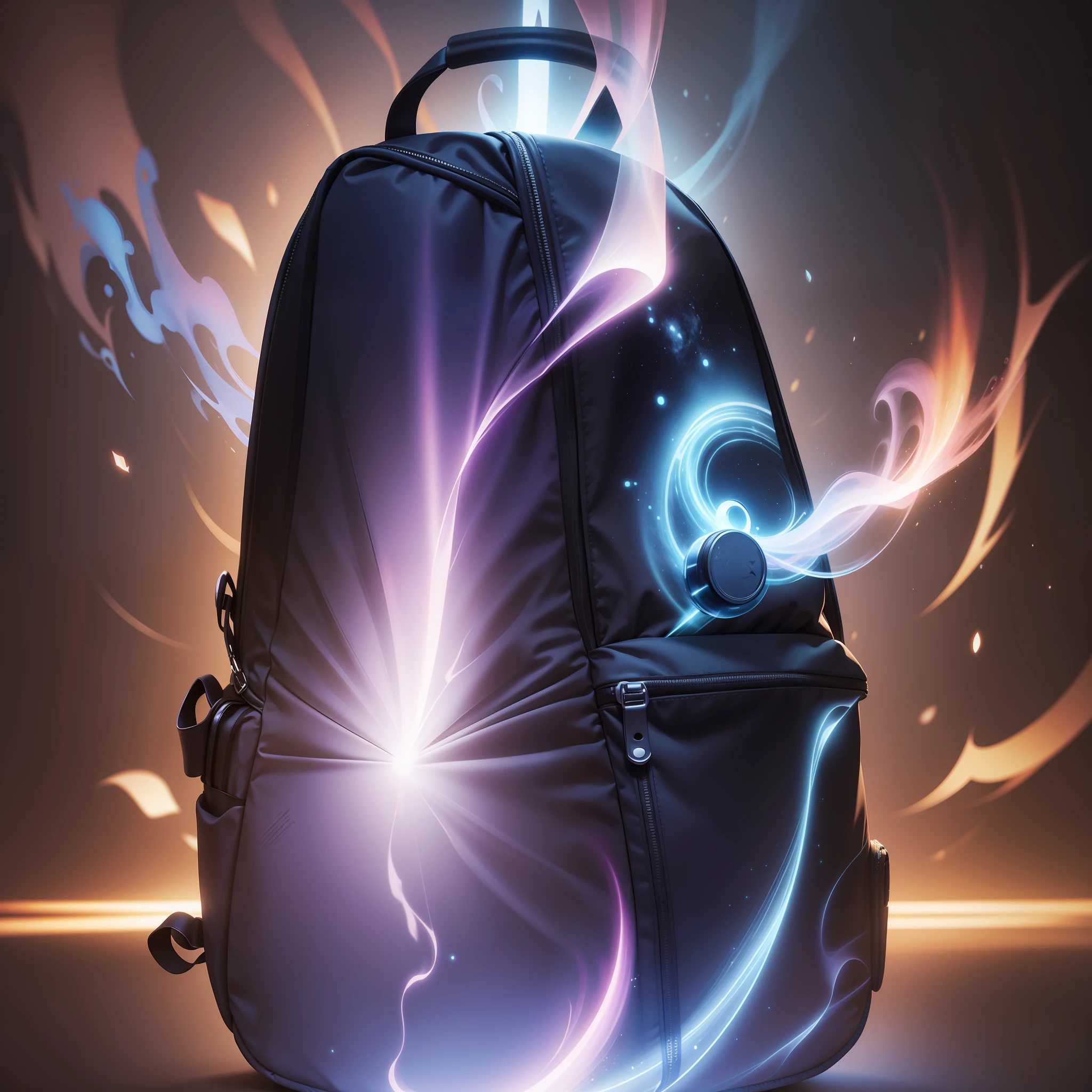 A magical backpack,The full,There are no characters
