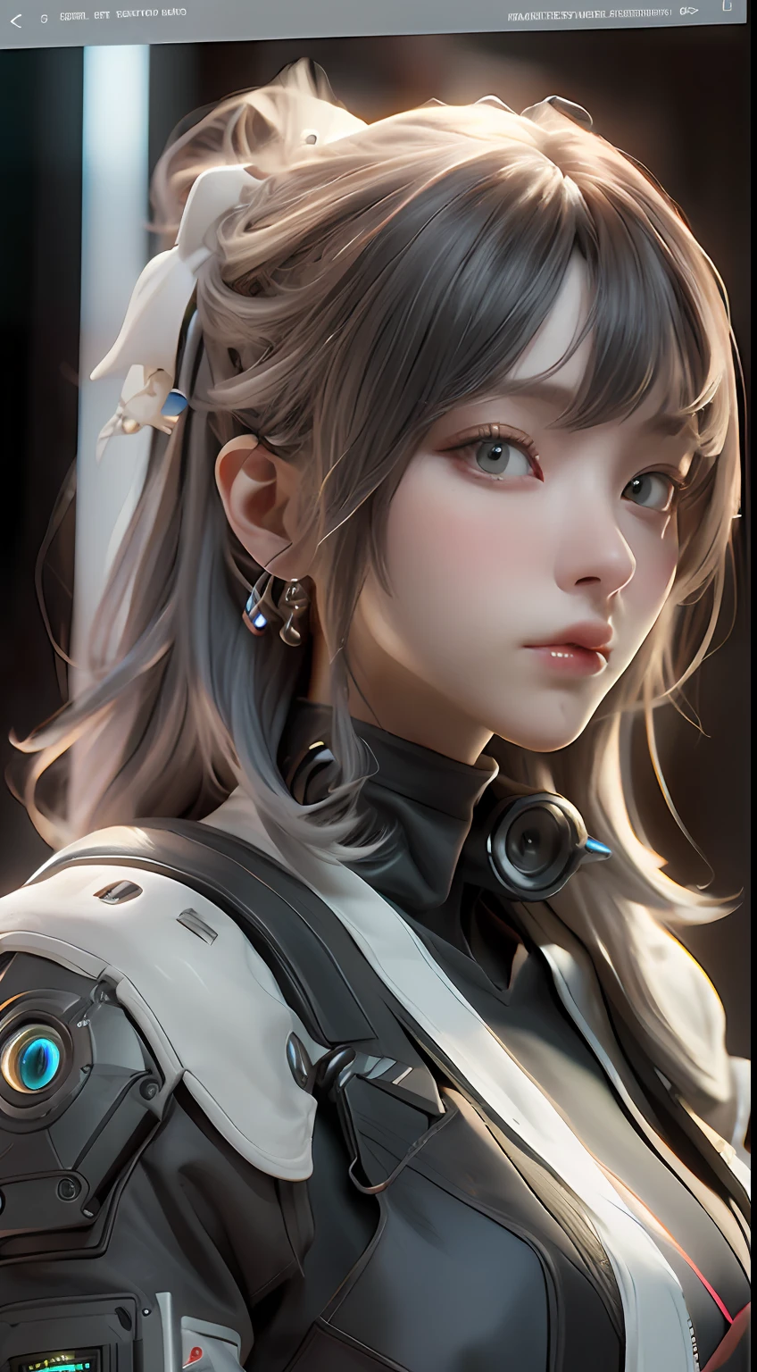 ((Best quality)), ((masterpiece)), (detailed:1.4), 3D, an image of a beautiful cyberpunk female,HDR (High Dynamic Range),Ray Tracing,NVIDIA RTX,Super-Resolution,Unreal 5,Subsurface scattering,PBR Texturing,Post-processing,Anisotropic Filtering,Depth-of-field,Maximum clarity and sharpness,Multi-layered textures,Albedo and Specular maps,Surface shading,Accurate simulation of light-material interaction,Perfect proportions,Octane Render,Two-tone lighting,Wide aperture,Low ISO,Black balance,Rule of thirds,8K RAW,