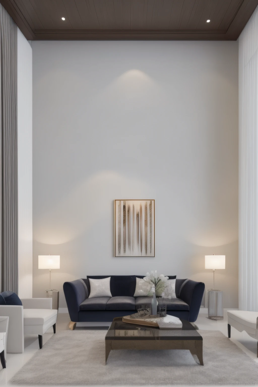 (masterpiece),(high quality), best quality, real,(realistic), super detailed, (full detail),(4k),8k,interior,Living room,white
