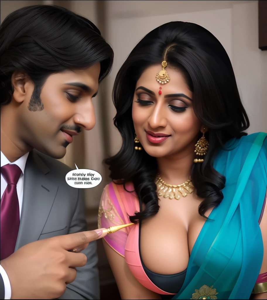 Hyper realistic, savita bhabhi, sexy cleavage