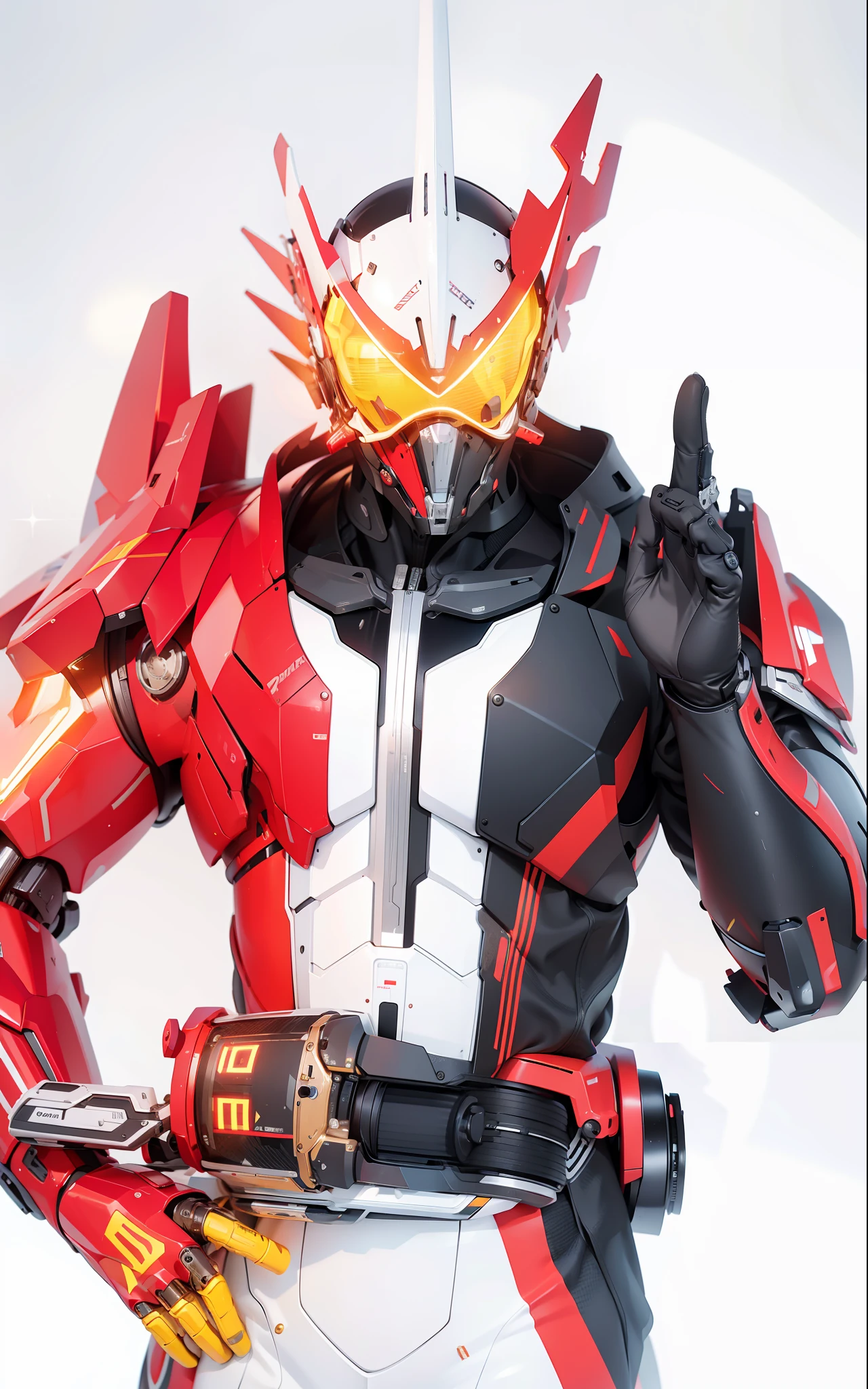 Realiy，photorealestic，Machinary，mechs，Technologie，musculous，glowing light eyes，Burly body，style of photography，Real scenery（Metallic texture 1.8）（Excess detail 2）（High resolution1.6）（4K clarity1.9)（Carbon fiber 1.5）（Metal reflection 1.5），Neon lights，obi strip（1:1）