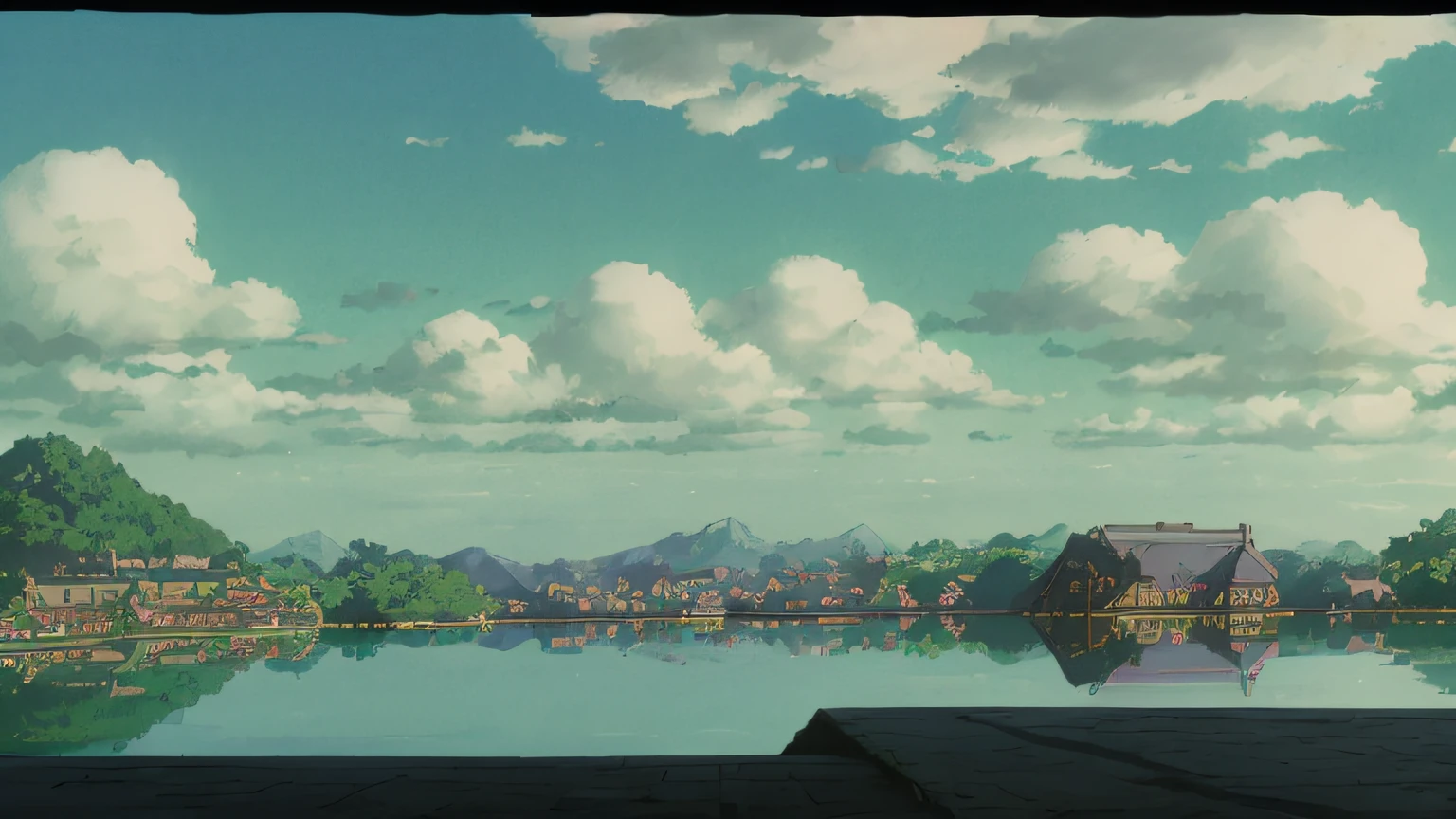 (tmasterpiece,best qualtiy), intricately details, 8k, artstation, the wallpaper, offcial art, splashart, tack sharp focus,Anime scene of houses and cars on the road, beautiful anime scenes, studio ghibli sunlight, Makoto Shinkai's style, Ghibli Studio Environment, ( ( Makoto Shinkai ) ), View of Ghibli Studio, Makoto Shinkai. —h 2160, Shinkai sincerely, cinematic studio ghibli still, makoto shinkai movie