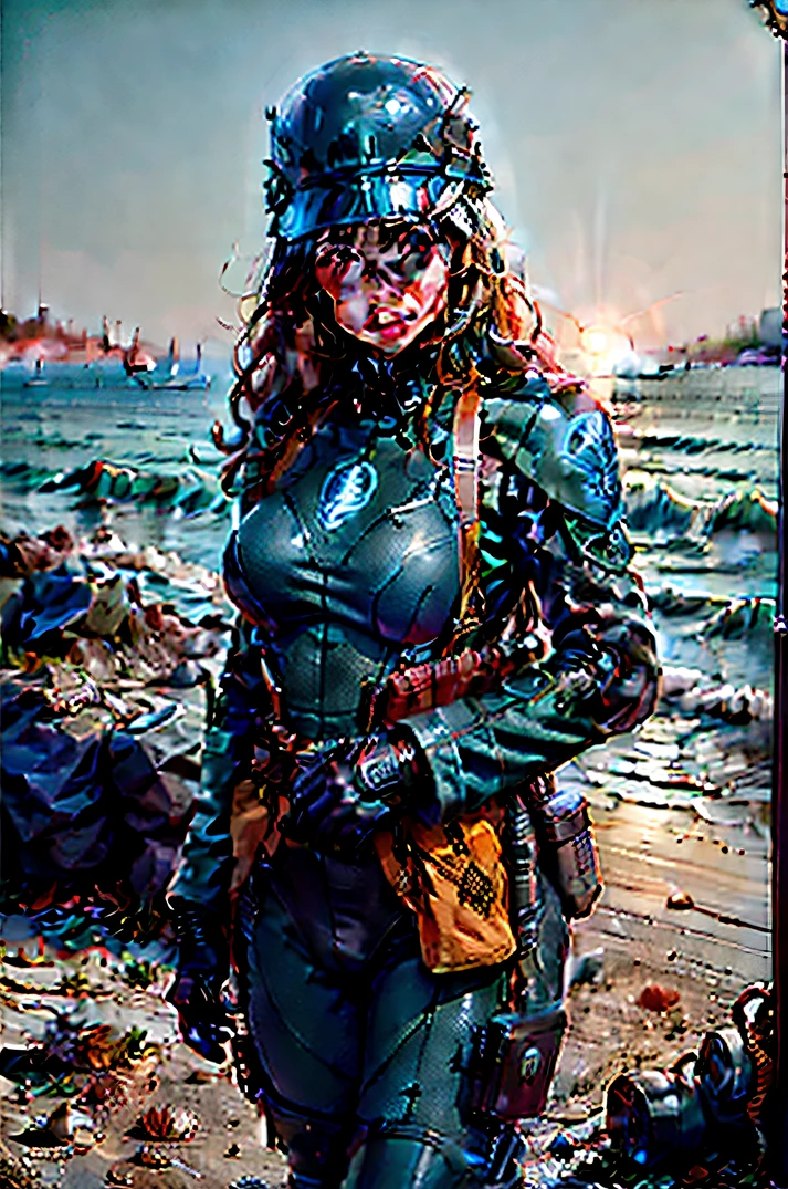 Reduzir o zoom de todo o corpo ((military police, Logo,)) Lora Kaisa Police Decent Capitalist Uniform ,Lora Brasileira, police