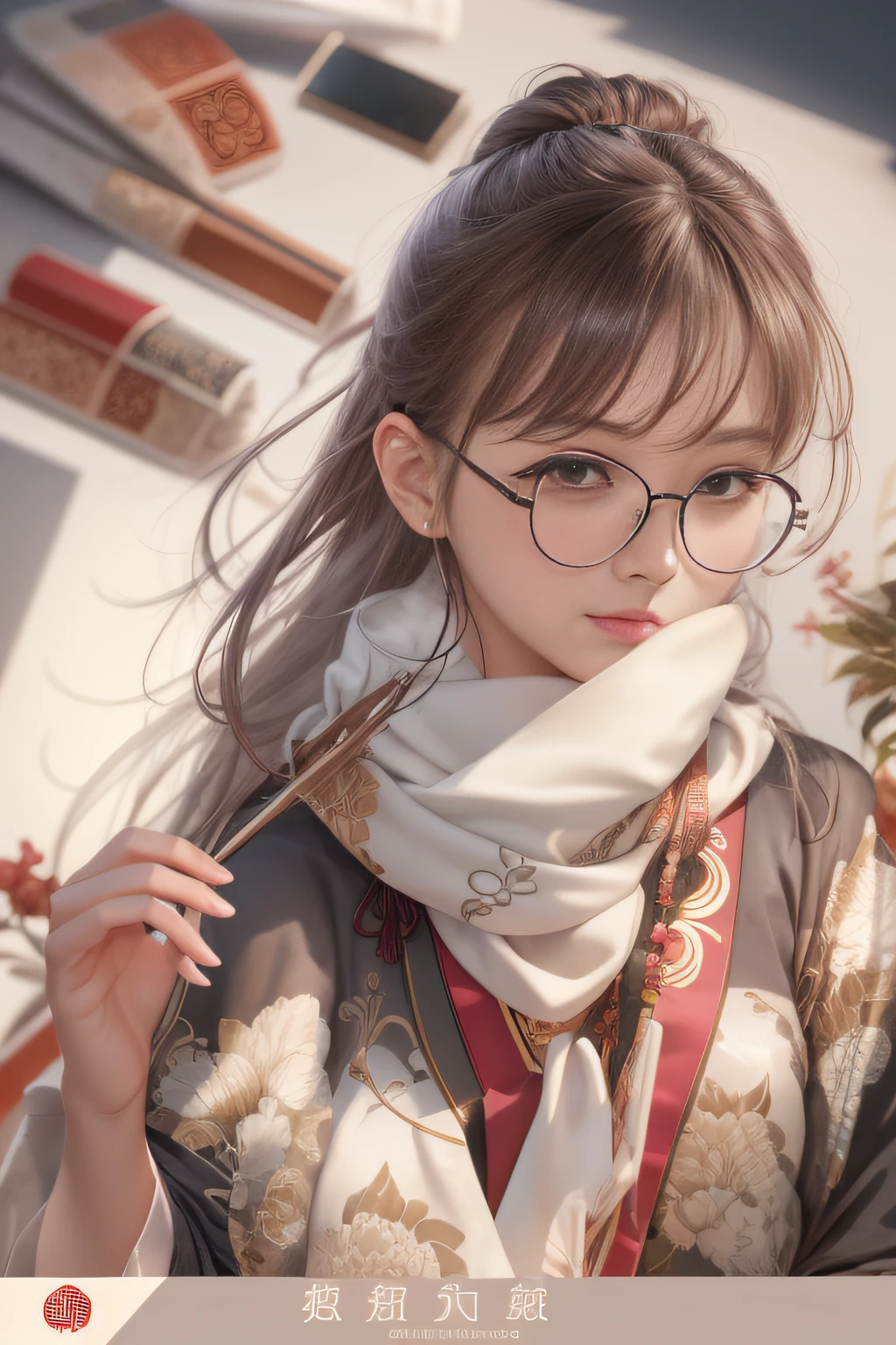Silk scarf