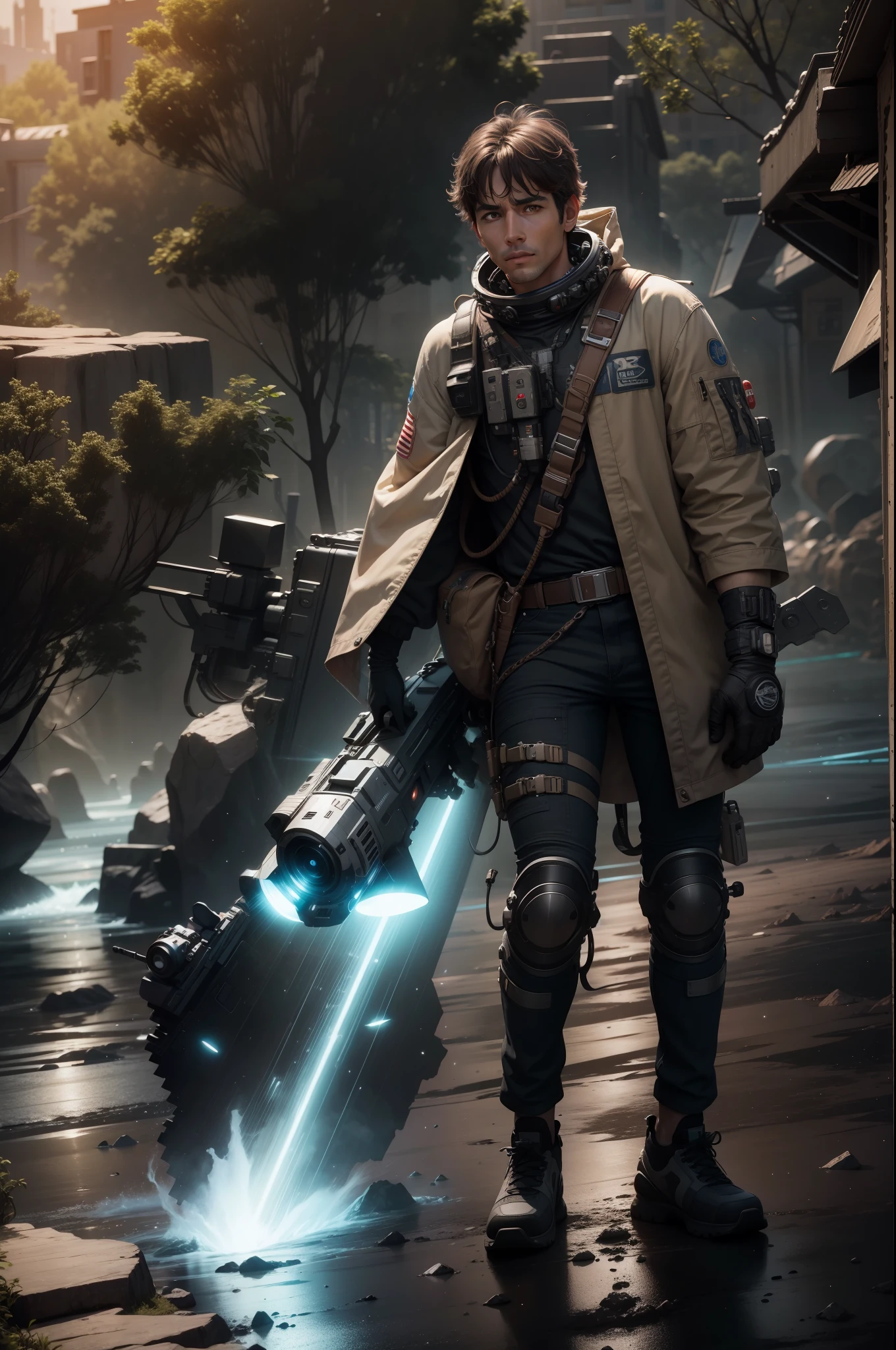 Asteroid quality 8k realistic ultra original male