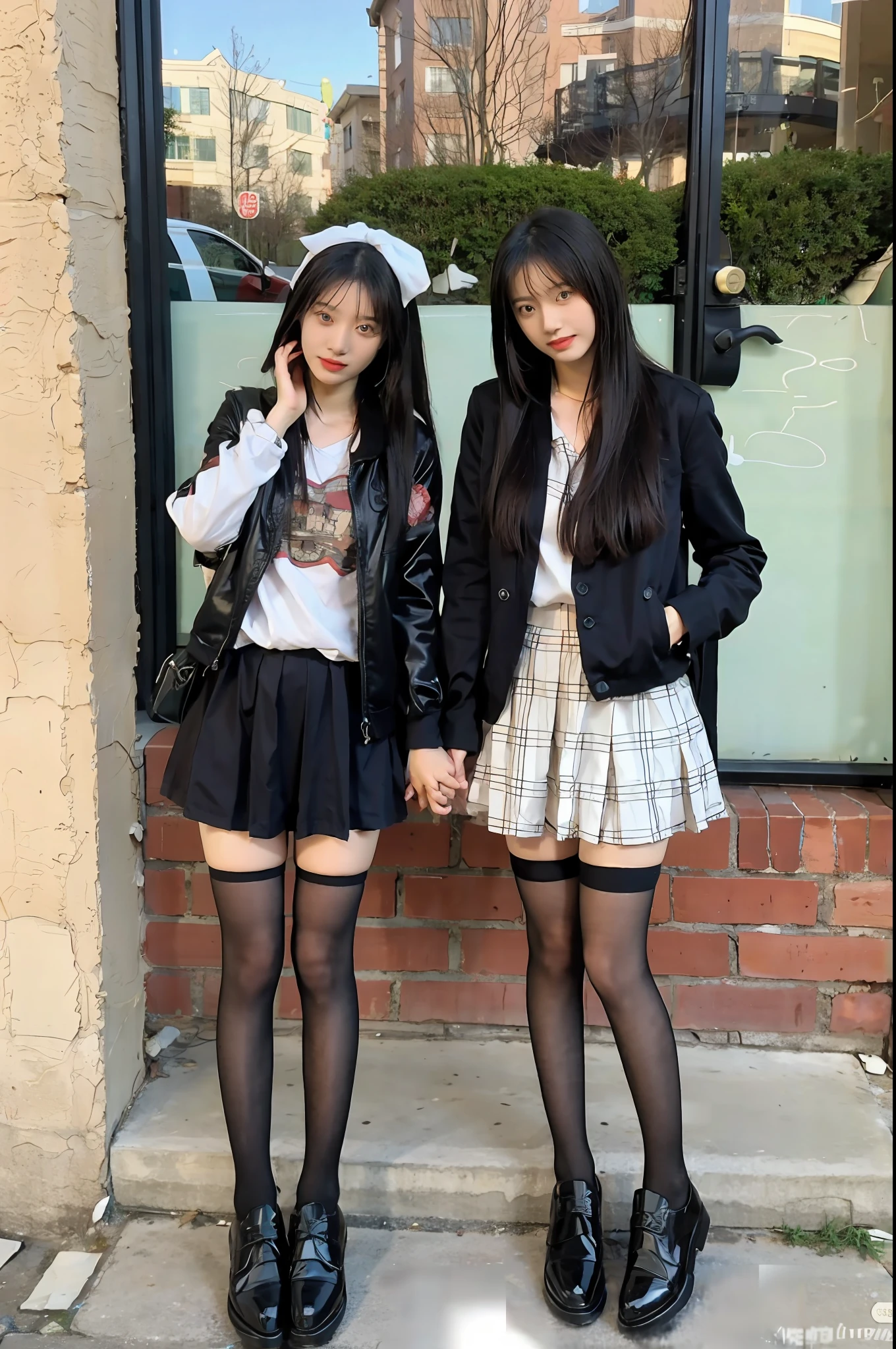 best qualtiy，tmasterpiece，超高分辨率，（realisticlying：1.4），teens girl，Juvenile，Clear eyes，The eye structure is precise，Pupil correction，Clear face，Accurate head structure，Accurate hands