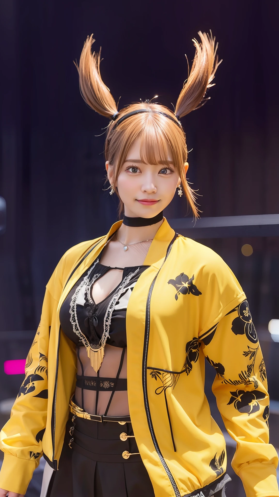cute face,black top, fashion gameplay screenshot,hair color gameplay screenshot, ultra detail, realistic