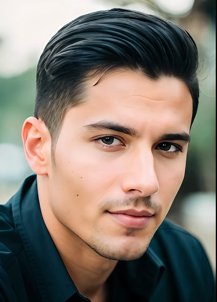 RAW photo (portrait:1.2) of a very handsome man (high skin detail: 1.2), 8k uhd, DSLR, soft lighting, high quality, film grain, Fujifilm XT3