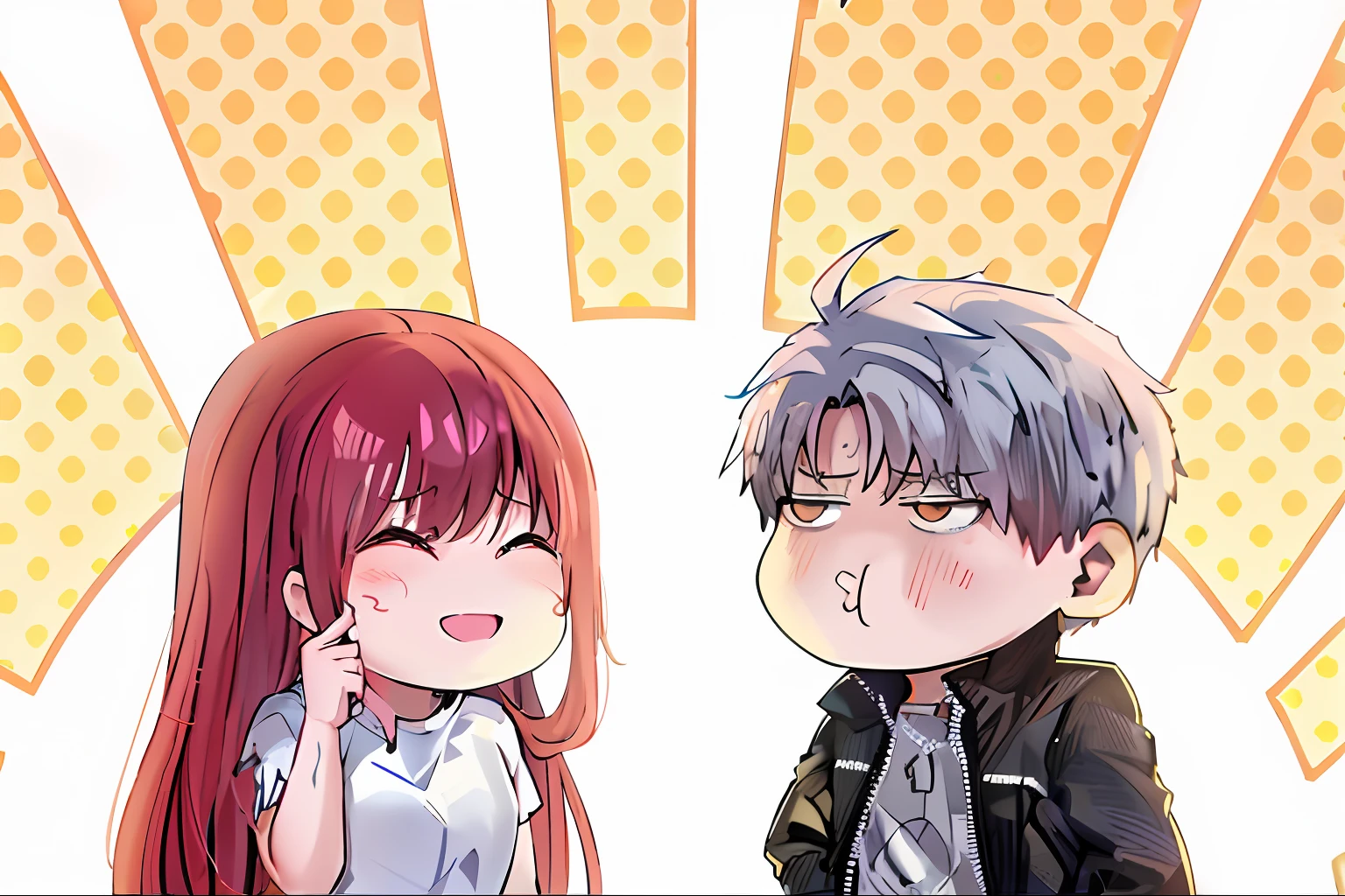 Anime - style picture of several people standing side by side, 8K!, 4k manga wallpapers, official fanart, 4K!, zerochan art, 8K!!, anime lush john 8k woods, Best Rated on pixiv, red - cheeks!!, giga chad crying, High-quality fanart, [ 4 K digital art ]!!, In anime style