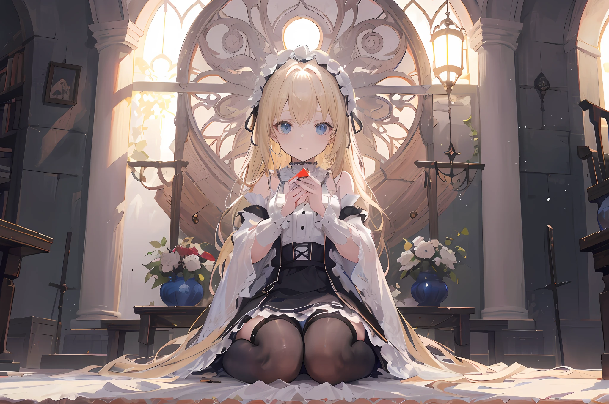 profile,full bodyesbian,incredibly_absurderes,Ray tracing,{Best quality}, {{Masterpiece}}, {A high resolution}, Original, Extremely detailed 8k wallpaper, 1girll, {An extremely delicate and beautiful},,Ray tracing,{Best quality}, {{Masterpiece}}, {A high resolution}, Original, Extremely detailed 8k wallpaper, {An extremely delicate and beautiful},,incredibly_absurderes,Colorful,intricately details,art book,,High saturation,Cafe,Indoors,restaurant,floor to ceiling window,A high resolution,Extremely detailed Cg Unity 8K wallpaper,art of light novel,art of light novel,Solo,Petite,Petite,Slim waist,Slender waist,Babe,Babe,Long_Hair,ahoge,Blonde hair,Blue_Eyes,facingviewer,Closed mouth,hiddenhands,Slim legs,hand between legs,Fang,Beautiful detailed eyes,Gothic_Lolita,Gothic_Lolita,Sweet_Lolita,Lolita Gothic,Long skirt,Loli,Black tights,black_upper legs,mary_janes,Tiny_chest,Tiny_chest,ahoge,