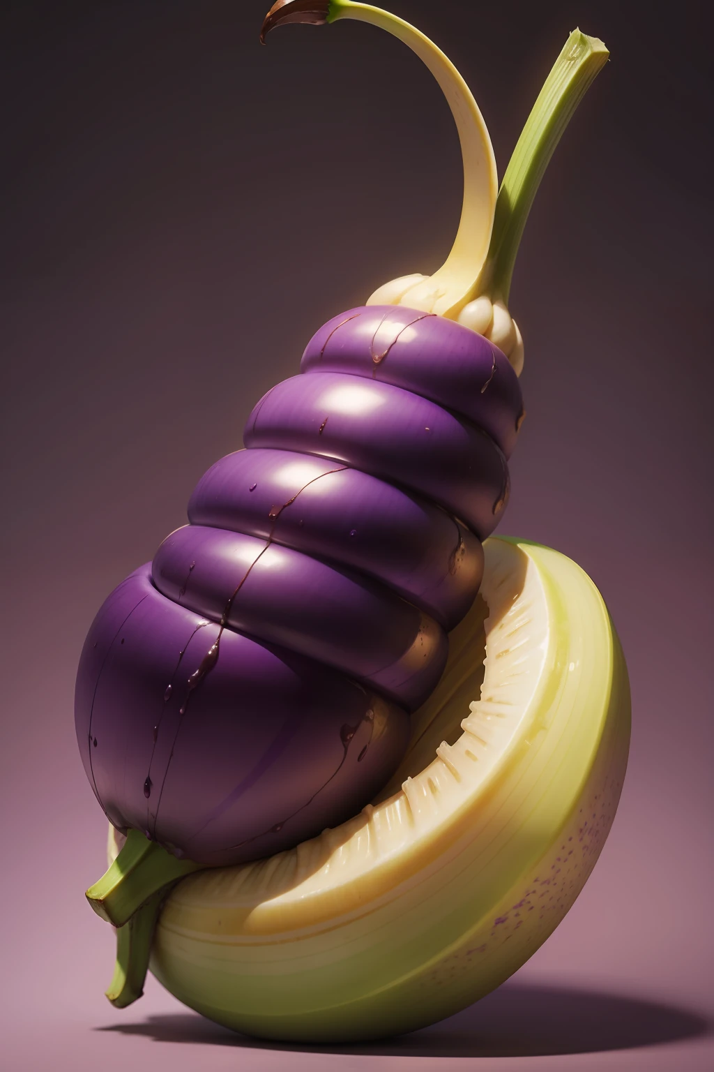 Purple banana