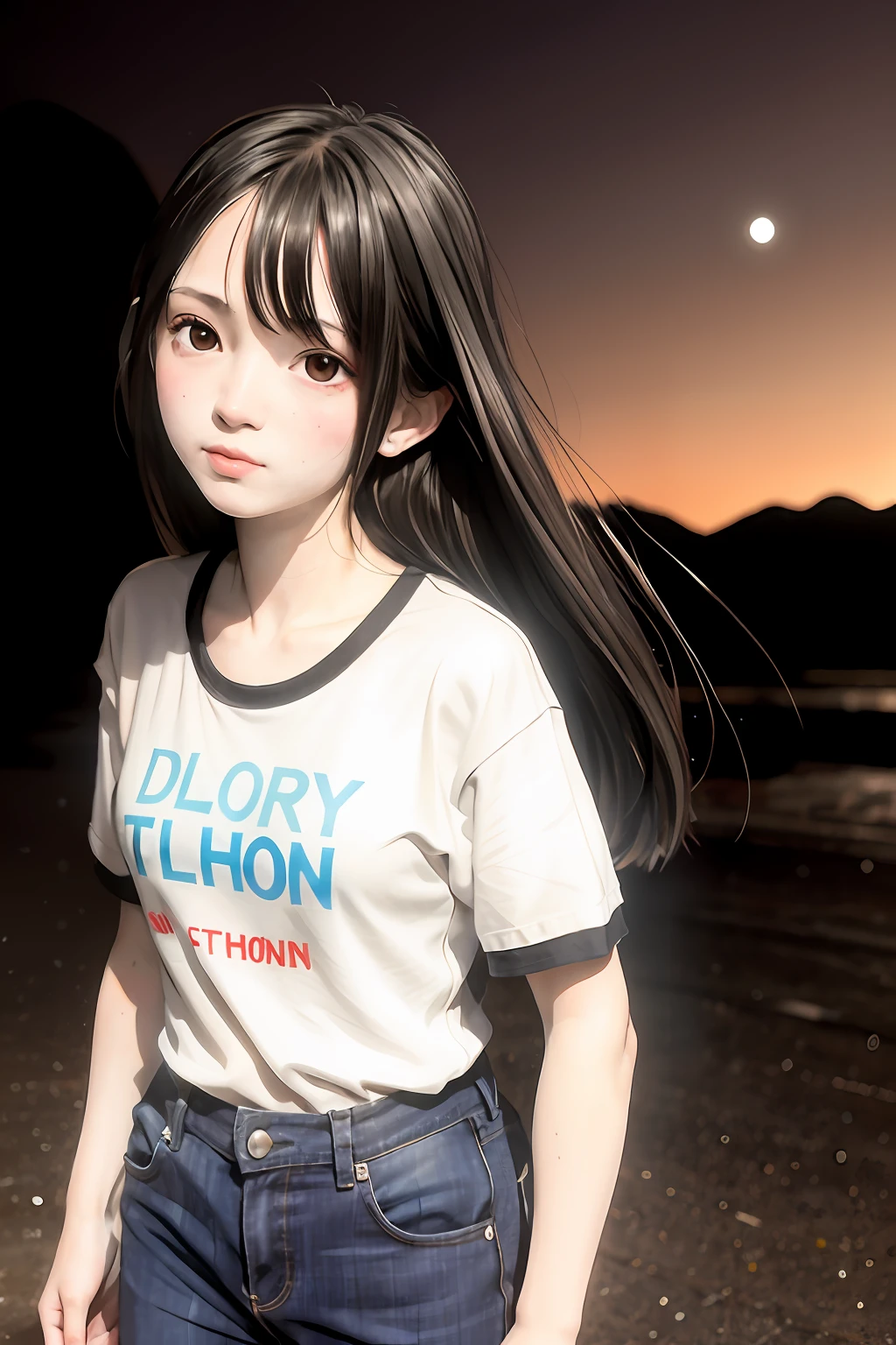 A girl in dirty clothes, a pair of eyes, a blind mother, a phoenix
