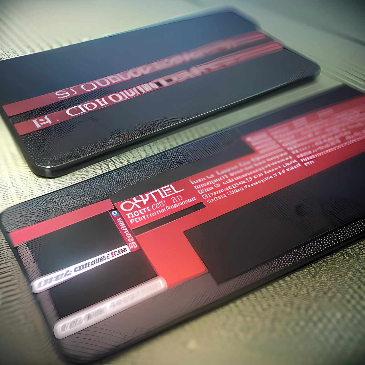 A business card design for a tire company and its supply chain industries --auto --s2