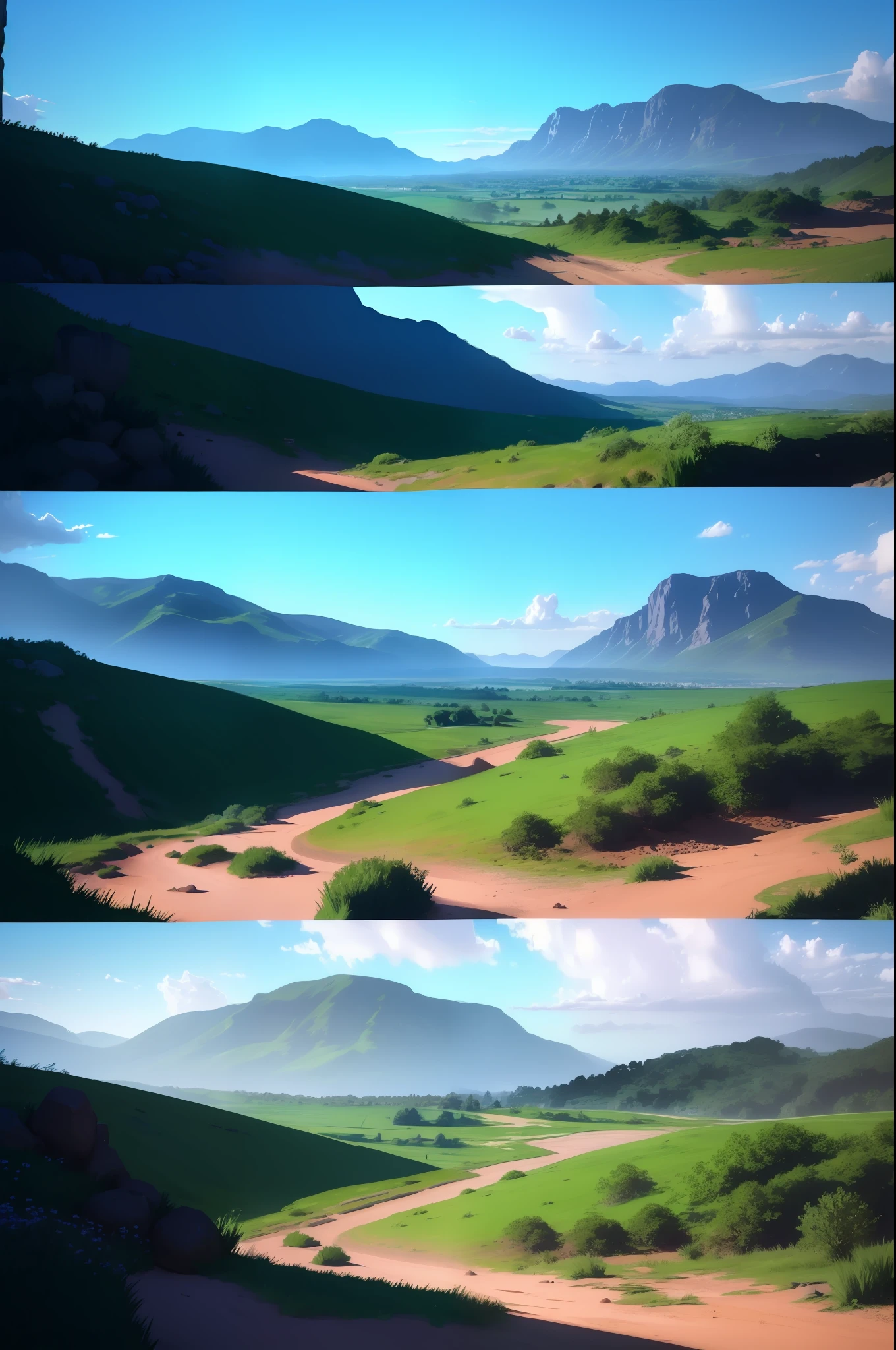 Healing landscape 4k high quality