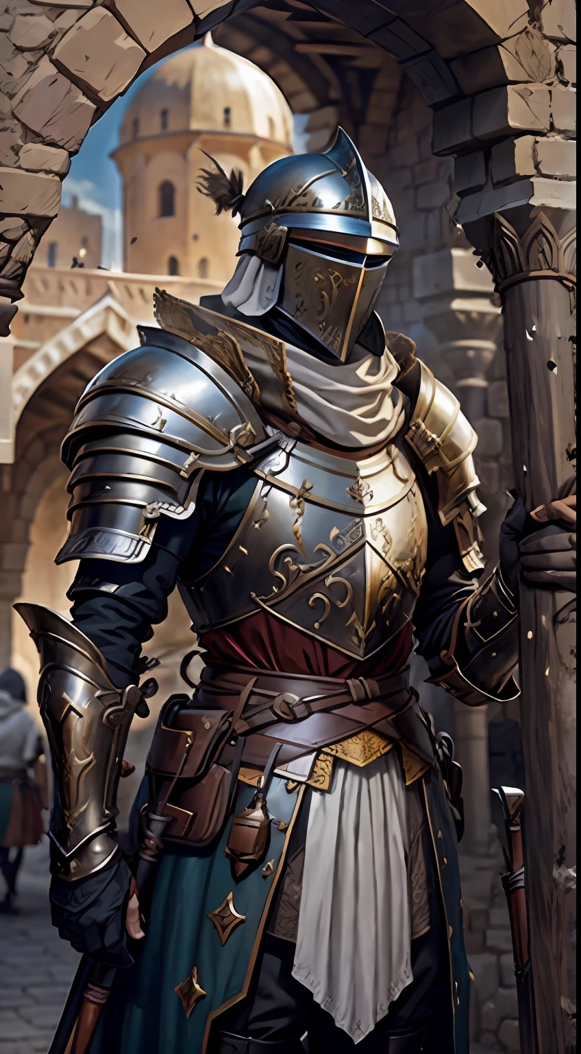 Epic Legendary medieval War moroccan environnement