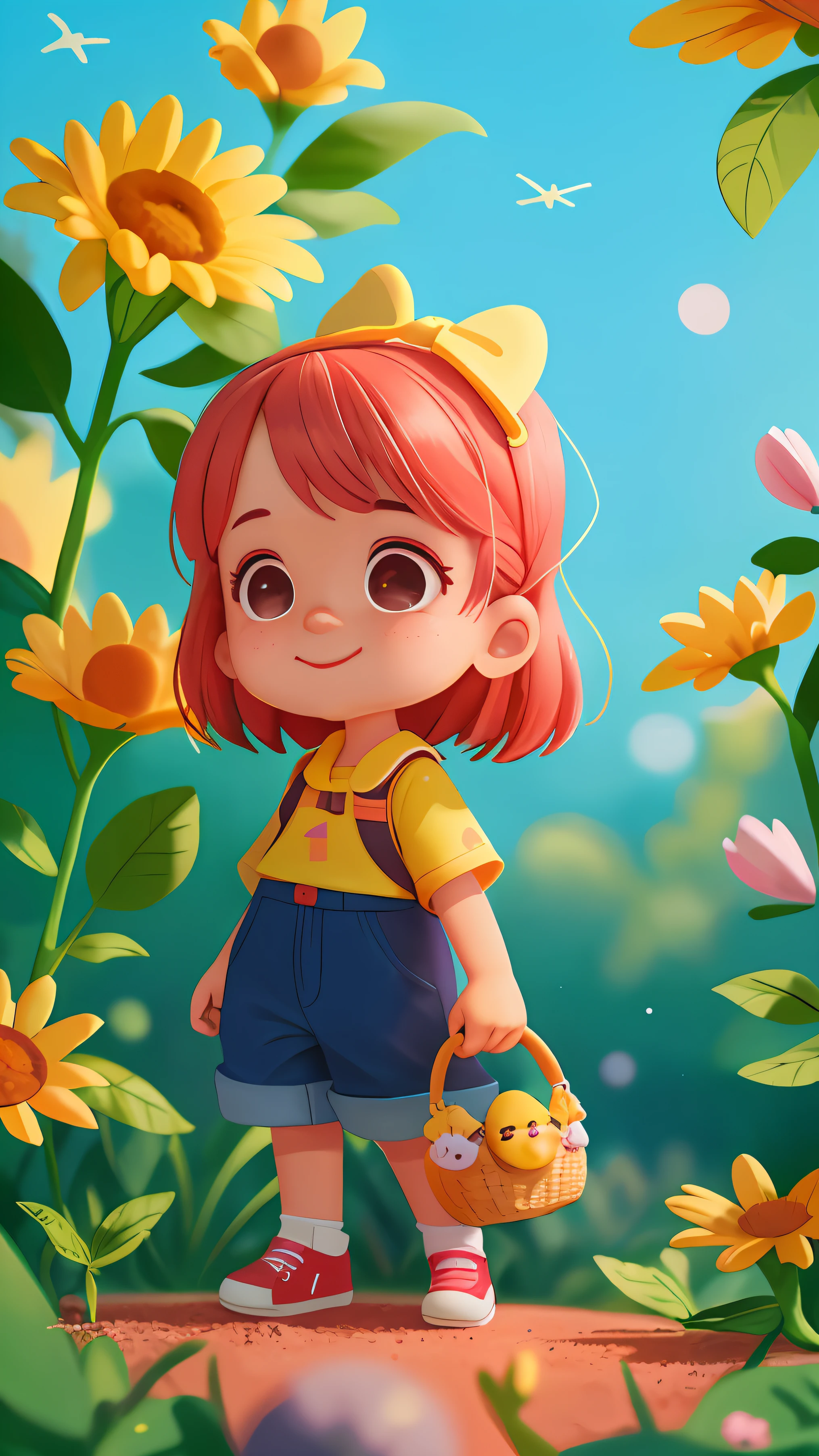 1 Menina, Parque, perdida no aeroporto, Dia Ensolarado Brilhante, (Obra-prima: 1.2) (Realista: 1.2) (Bokeh) (Melhor Qualidade) (Pele Detalhada: 1.3) (Detalhe Intrincado) (8K) (Detalhe Olho) (foco nítido), (Feliz)
