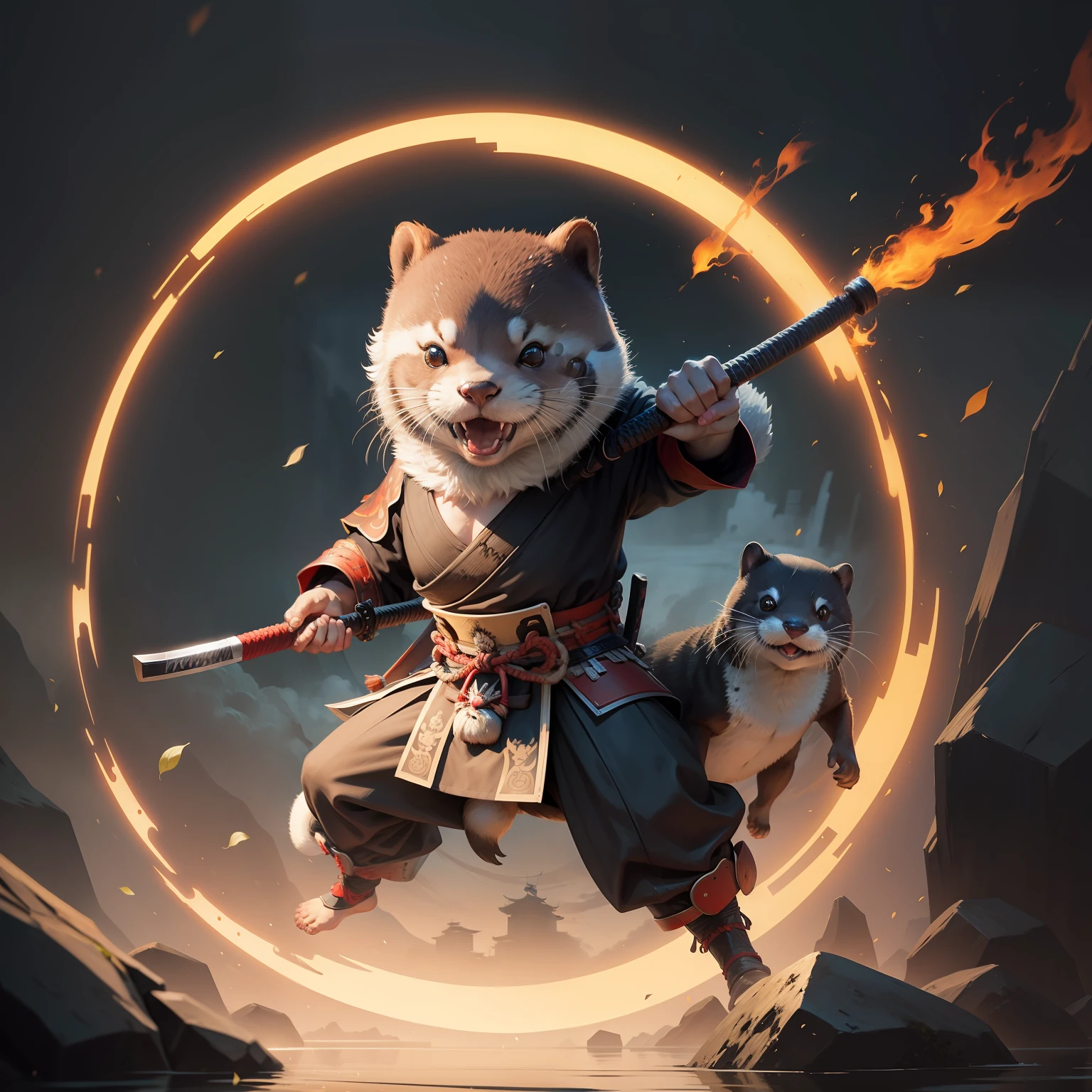 Samurai otter