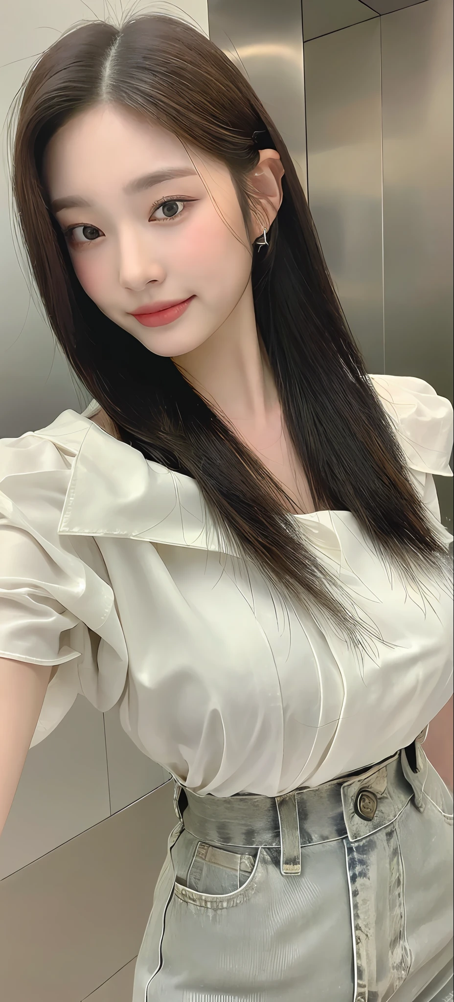 ((Best Quality, 8K, Masterpiece: 1.3)), 1girl, Slim Abs Beauty: 1.3, (Hairstyle Casual, Big Breasts: 1.2), naked: 1.1, Super Fine Face, Delicate Eyes, Double Eyelids, Smile, Home