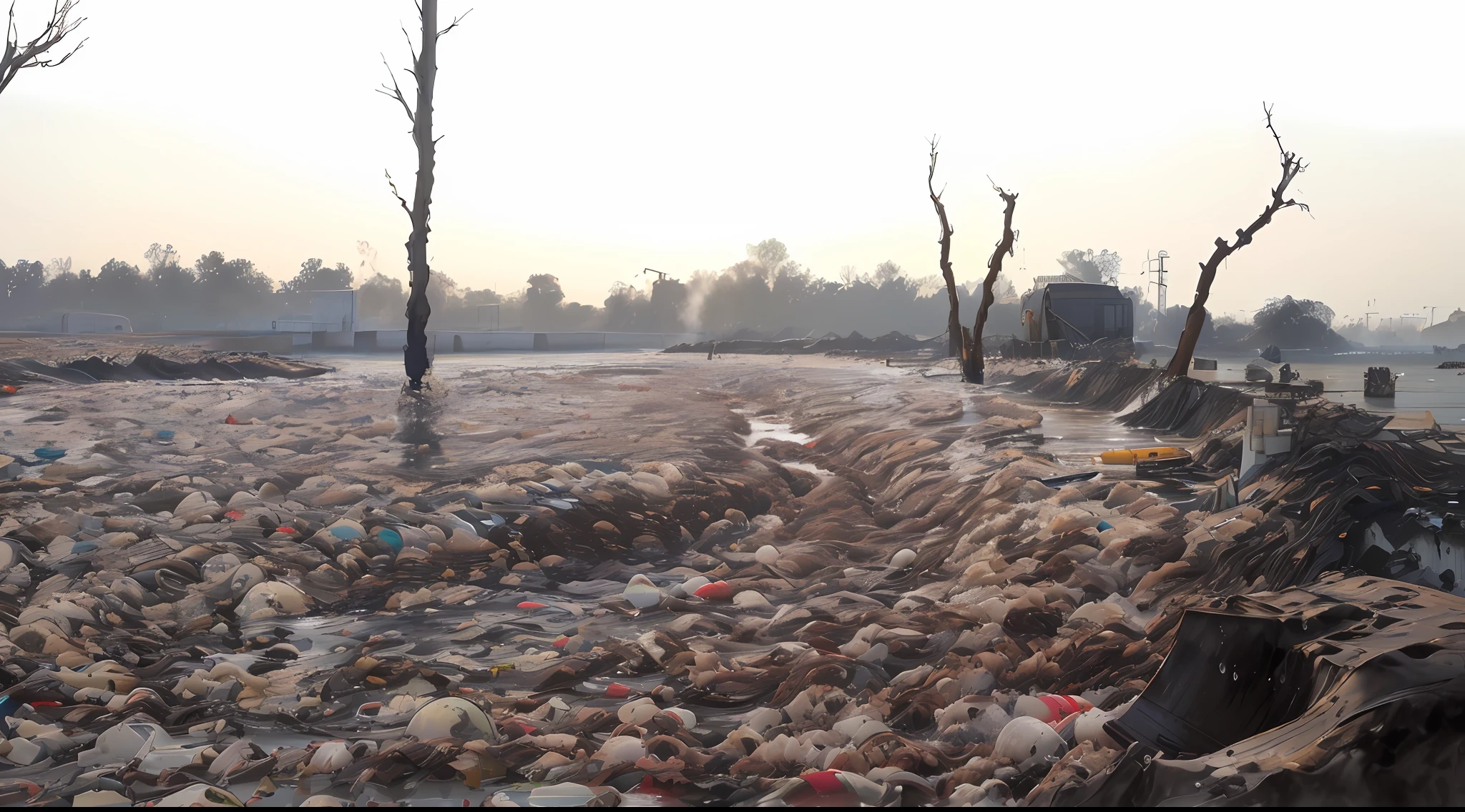 Arafeld Pipeline,Water flows from the river, Water flowing through the sewers, sewage, Sewage falling from the grate, Dirty, water to waste, Bioremediation, photograph taken in 2 0 2 0, twisted waterway, the photo shows a large, Oil spill incidents, river flowing through a wall, dramatic scene, Oil spill incidents, Landfills