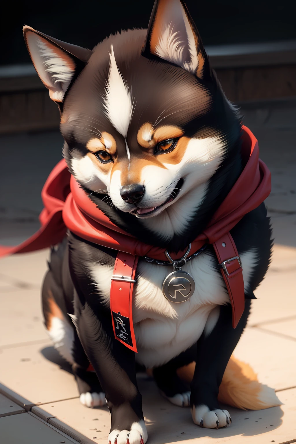 Spawn a mean Shiba Inu