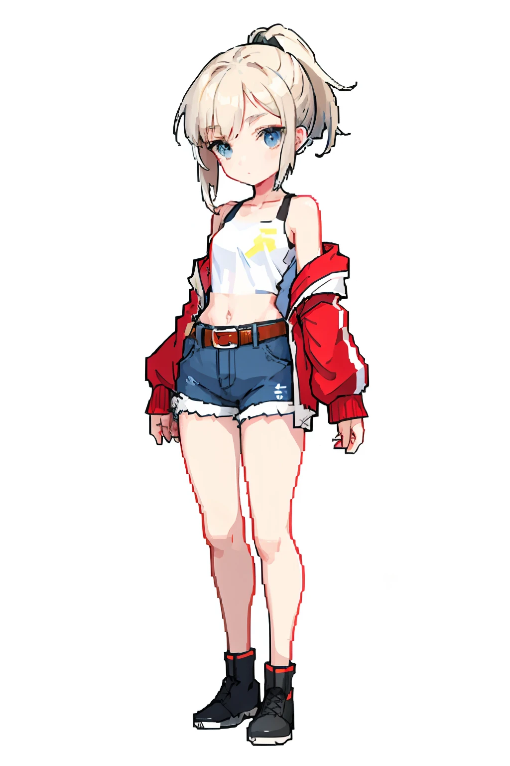 White sports shorts