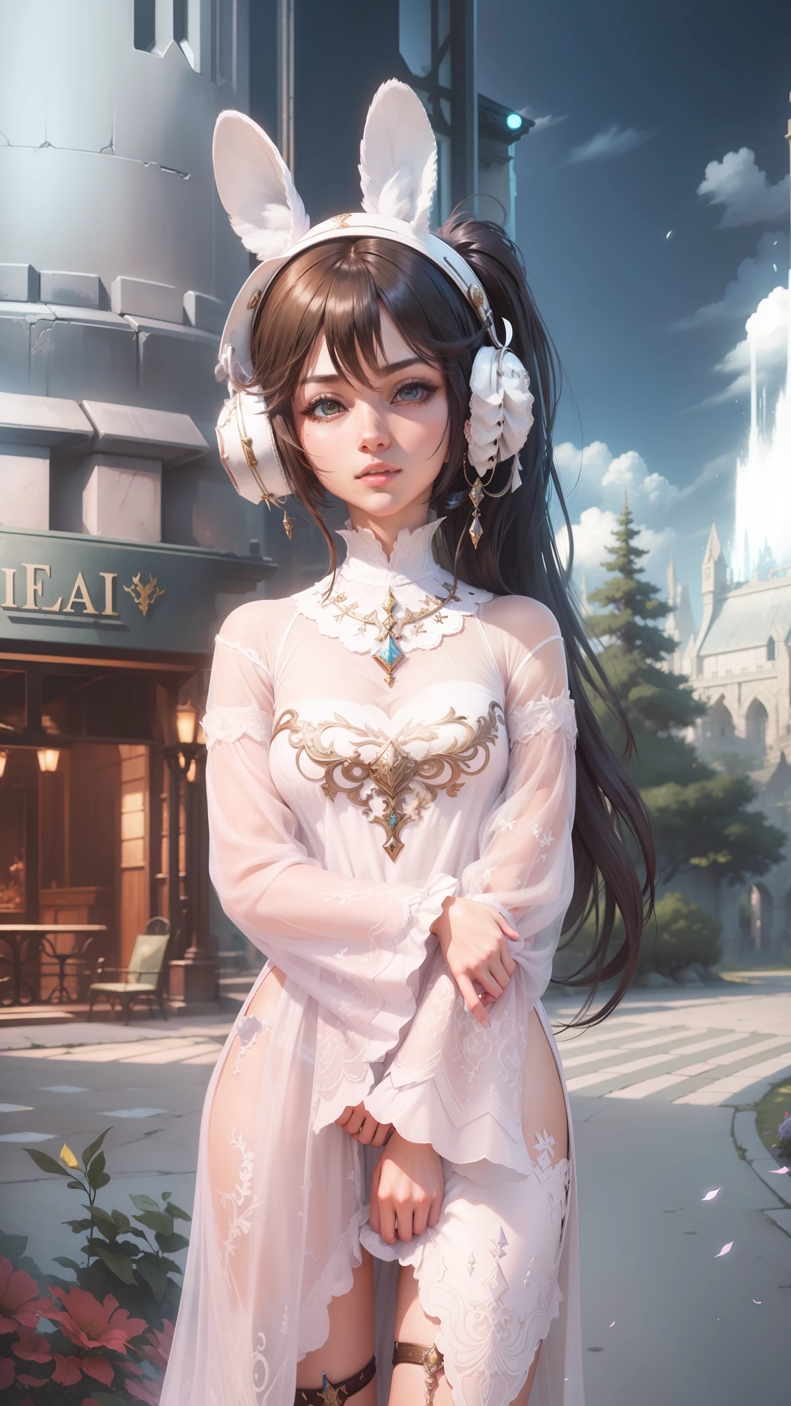 masterpiece, best quality, highres, fantasy game part , clothing game , perfect world , final fantasy, final fantasy part , 4k