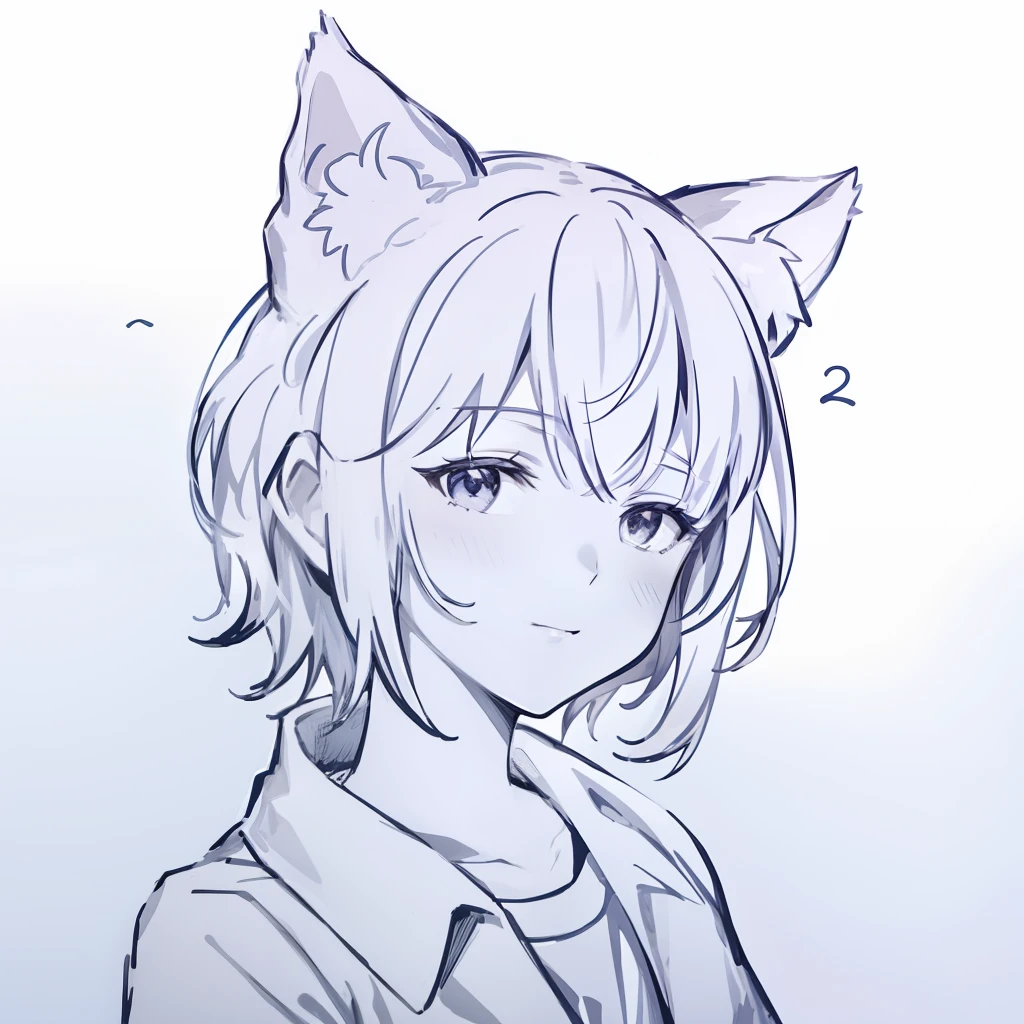 A cat with only one ear