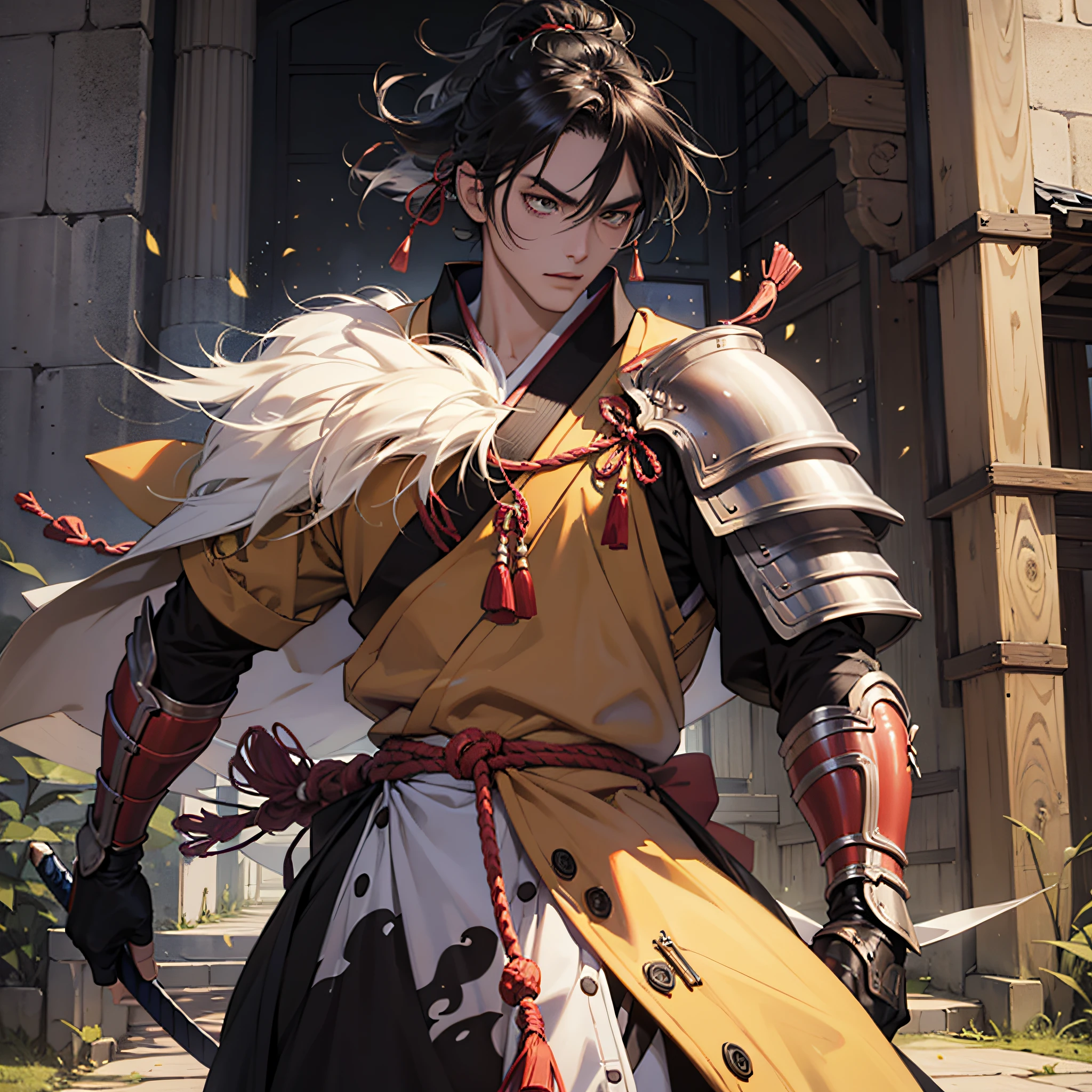 Japanese armor、samurais、Men only