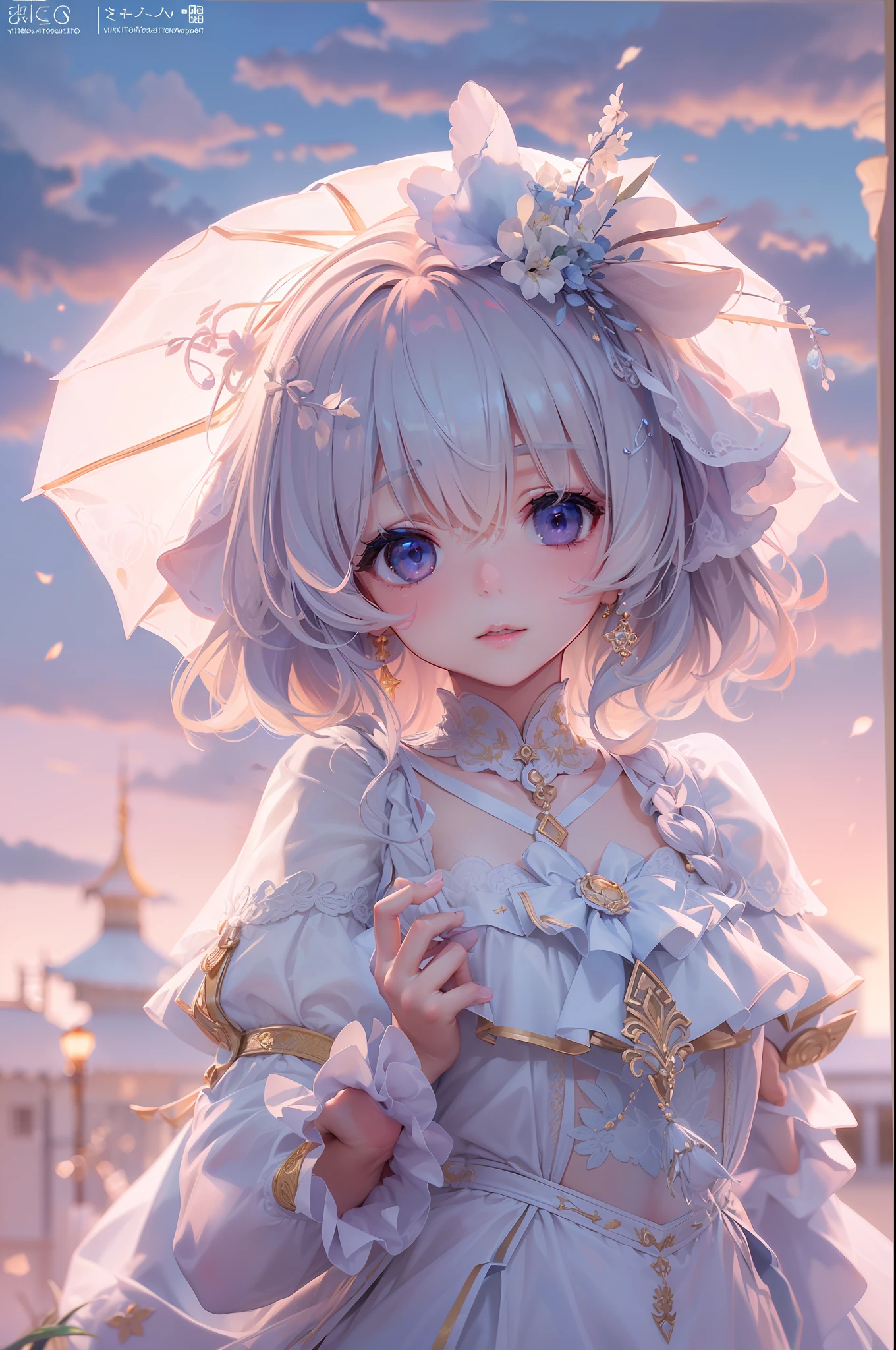 NSFW, (8k, RAW Photography, top-quality, masterpiece:1.2), (realisitic, Photorealsitic:1.37), ultra-detailliert, 1 rapariga, 独奏, cute little, Beautiful detailed sky,