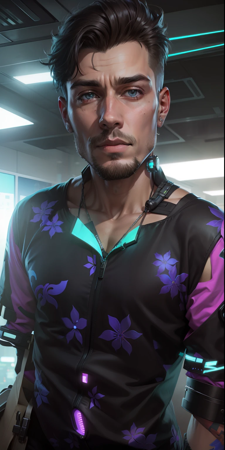 Change Baground cyberpunk handsome boy. Realistic face 8k, ulatra realistic